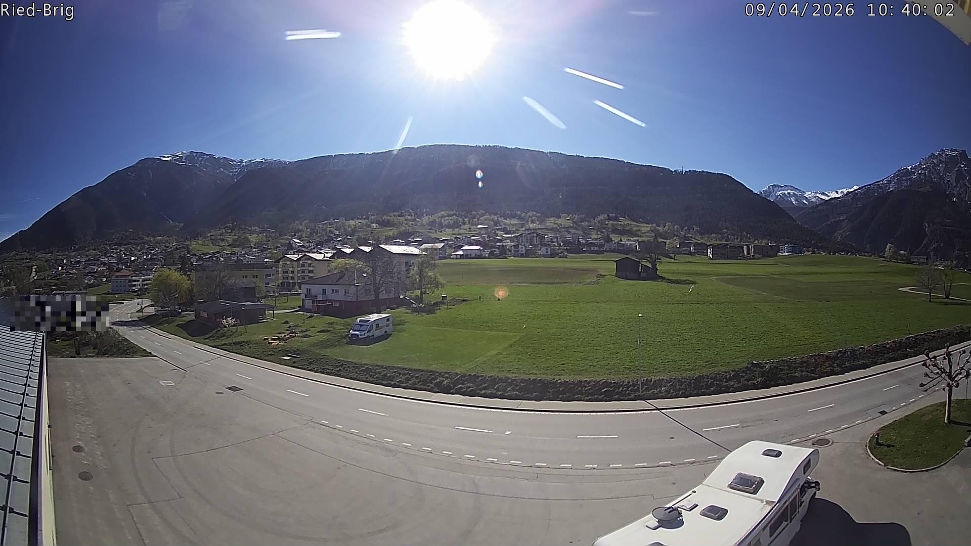 Archived image Webcam Ried-Brig South