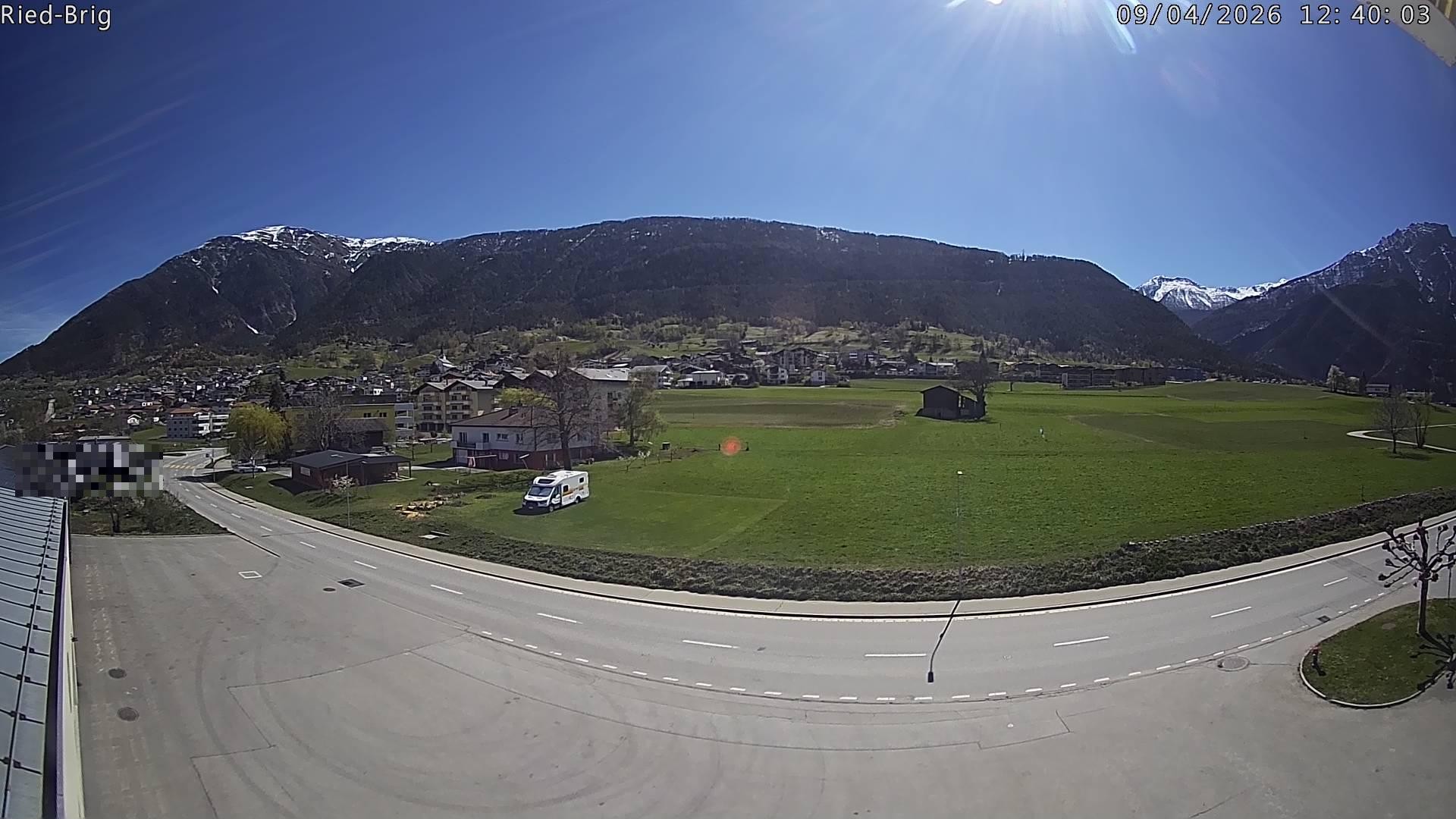 Archived image Webcam Ried-Brig South