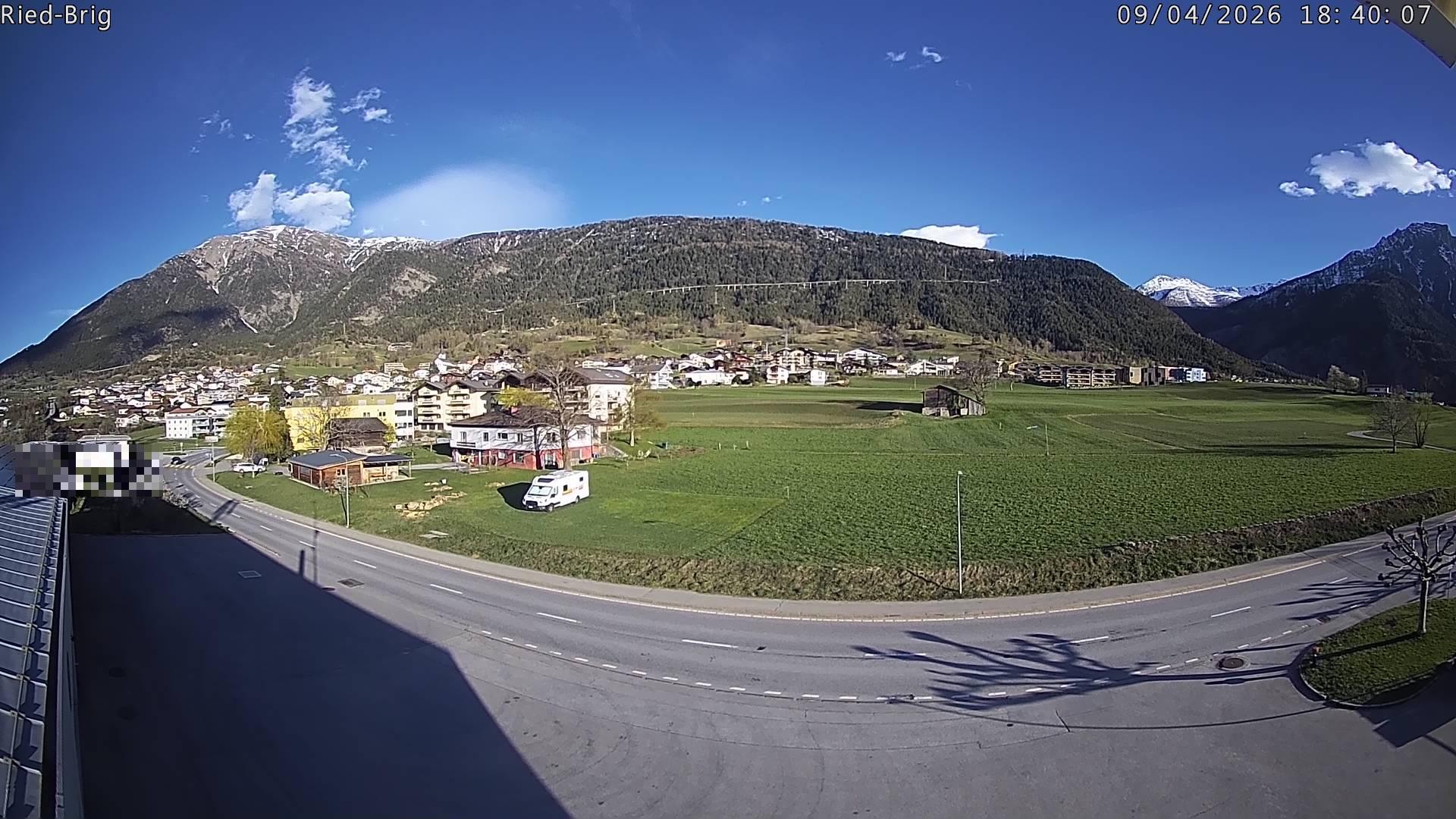 Archived image Webcam Ried-Brig South