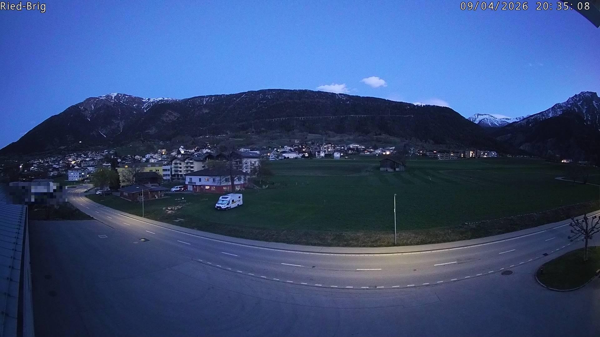 Archived image Webcam Ried-Brig South