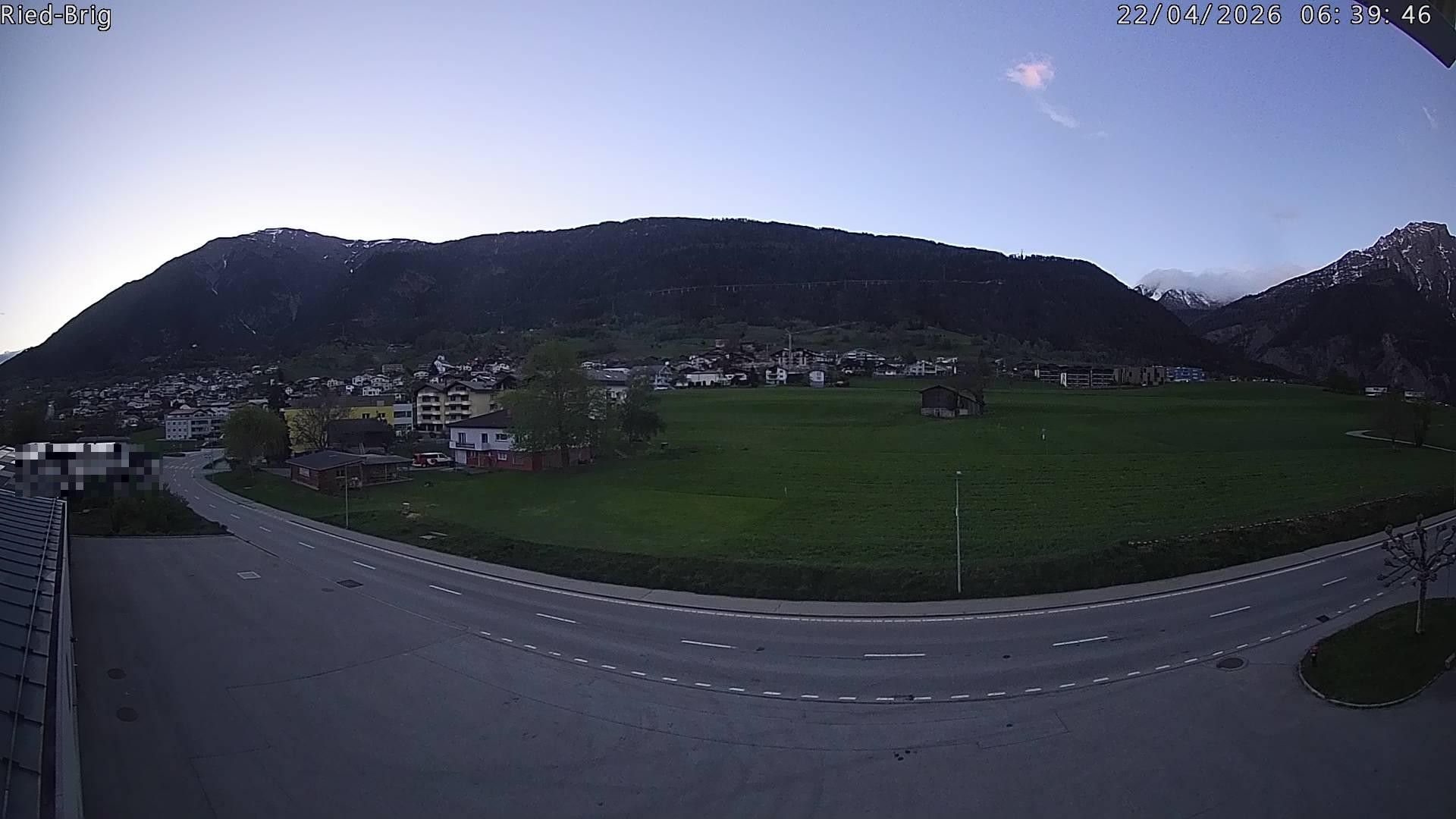 Archived image Webcam Ried-Brig South