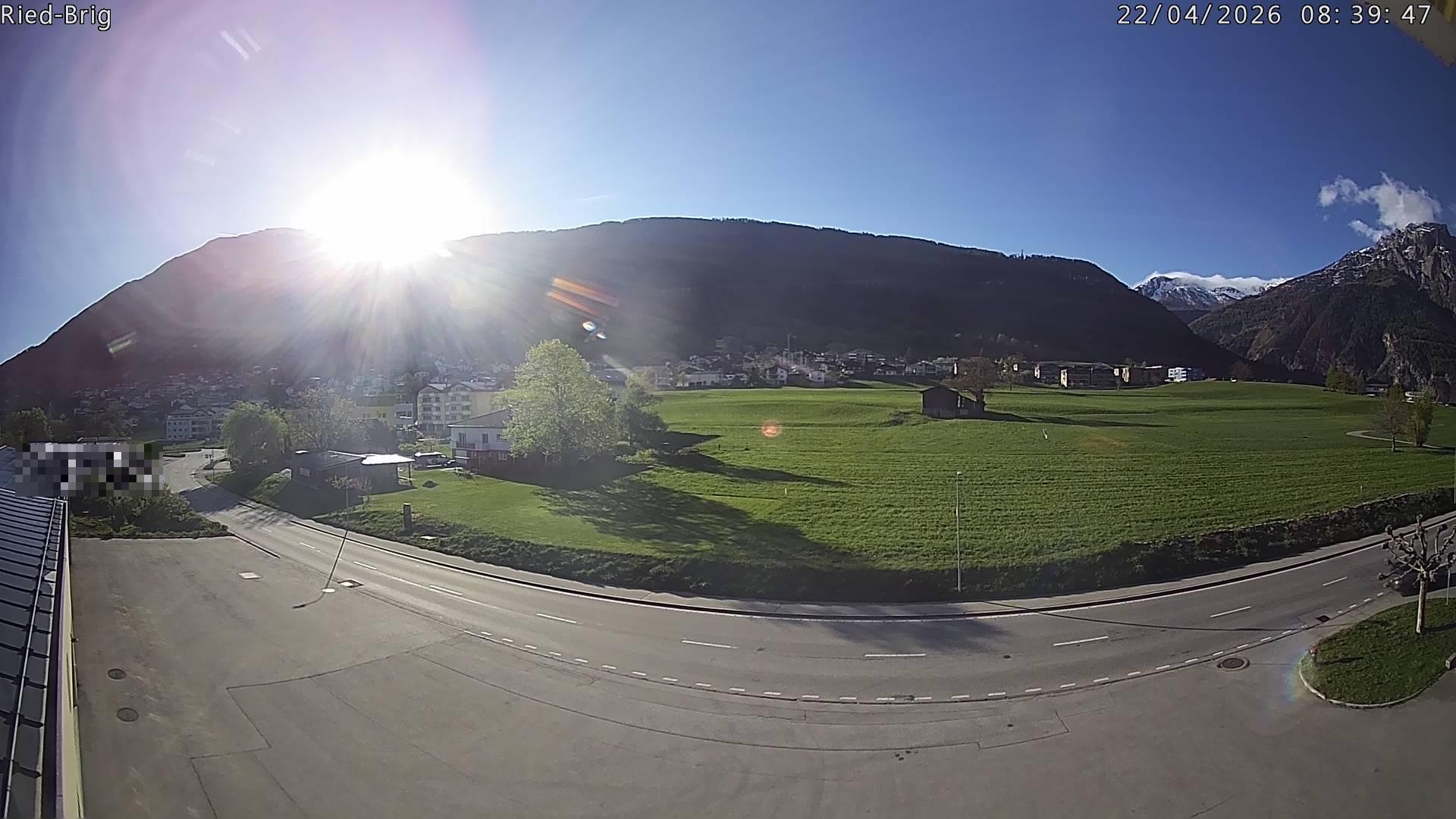 Archived image Webcam Ried-Brig South