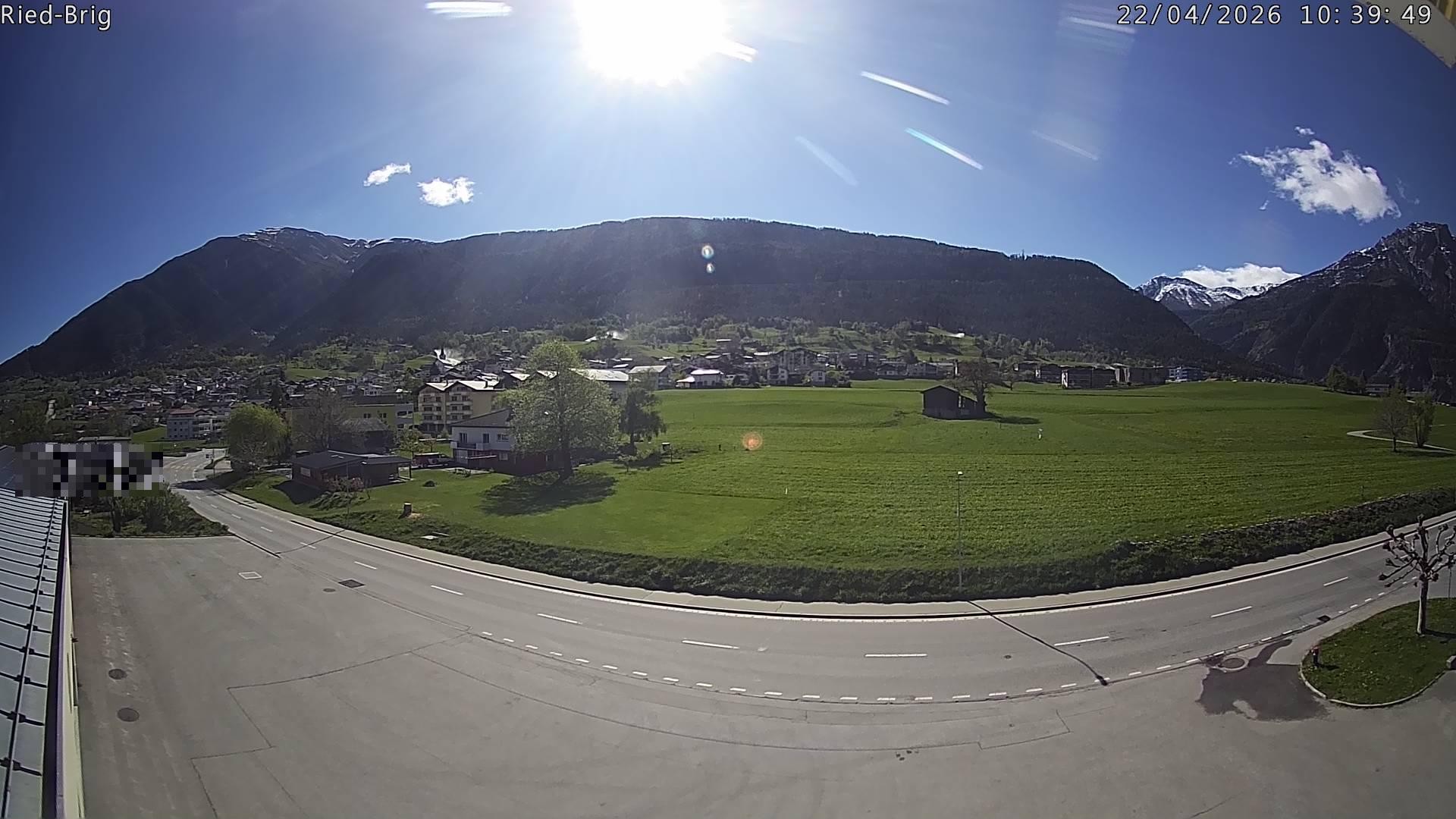 Archived image Webcam Ried-Brig South