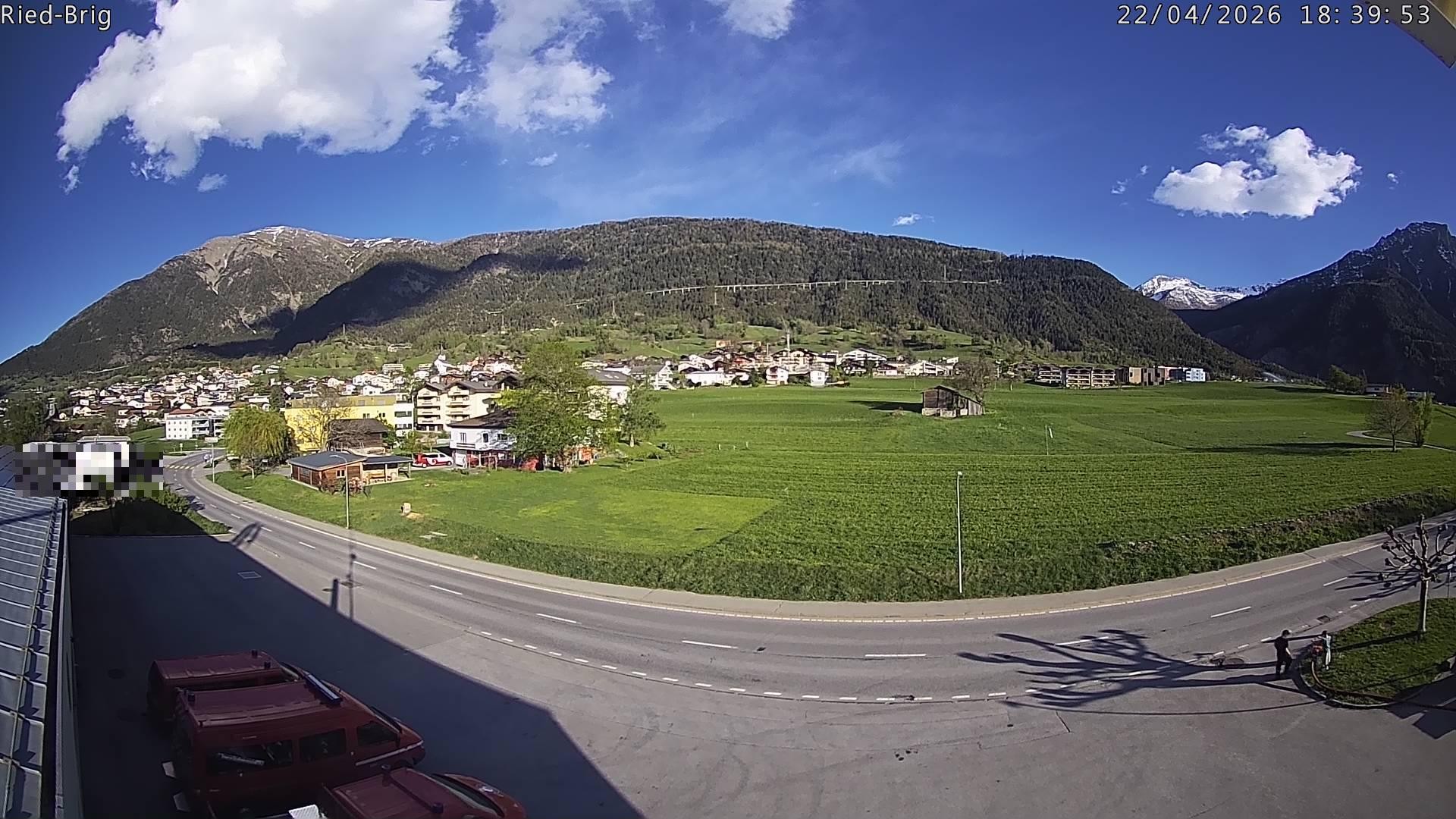 Archived image Webcam Ried-Brig South