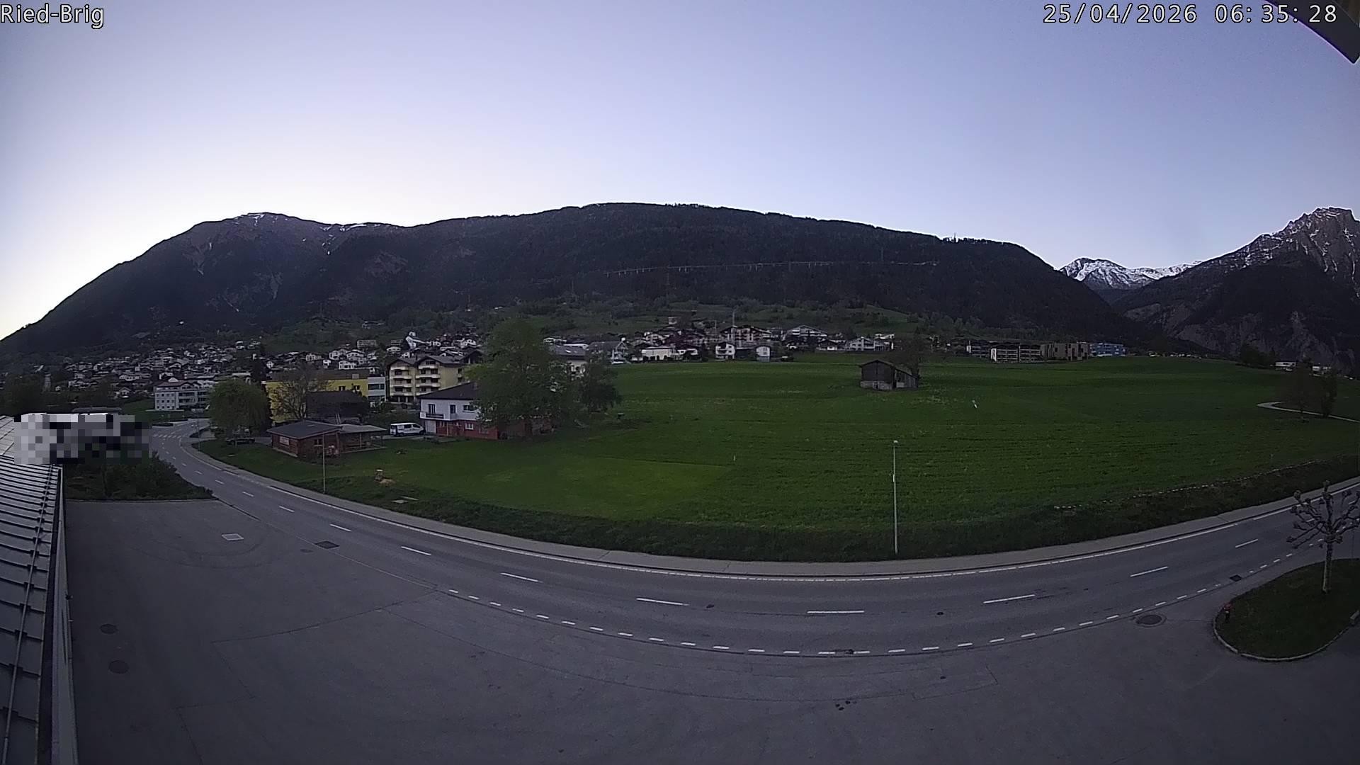 Archived image Webcam Ried-Brig South