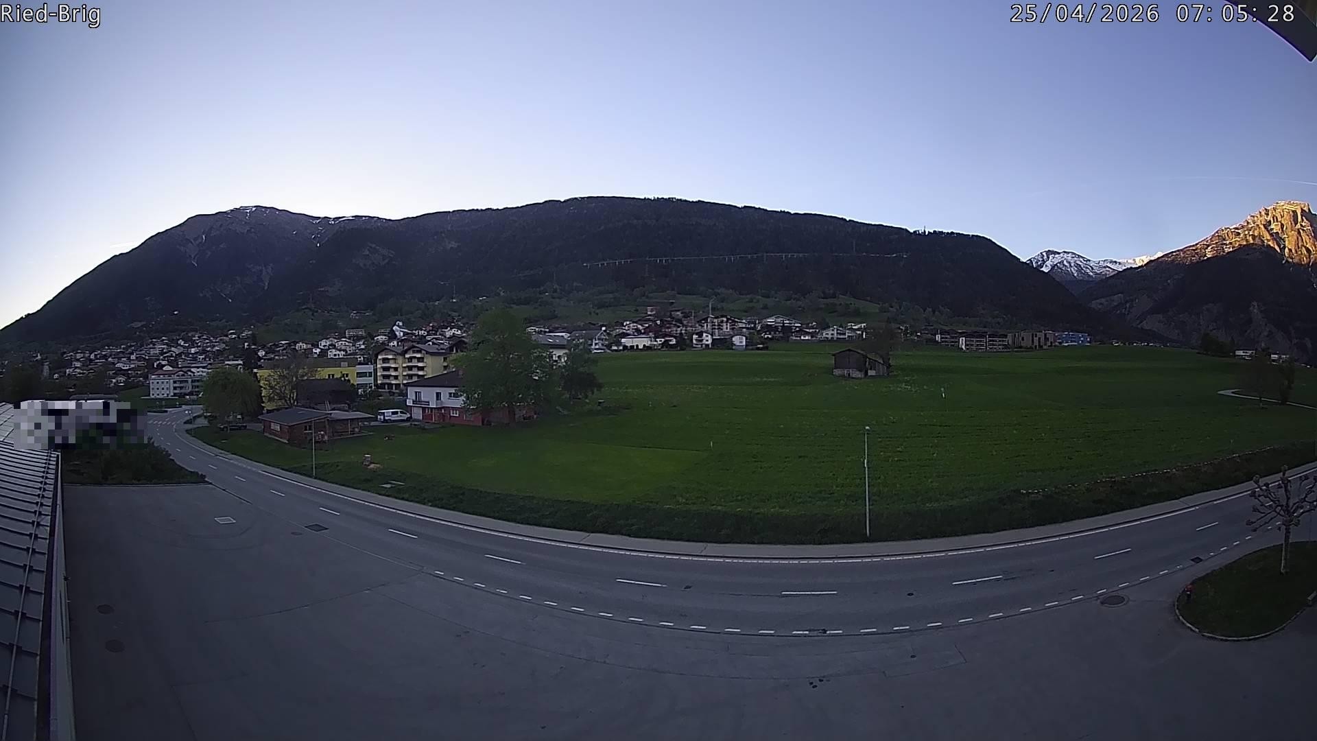 Archived image Webcam Ried-Brig South
