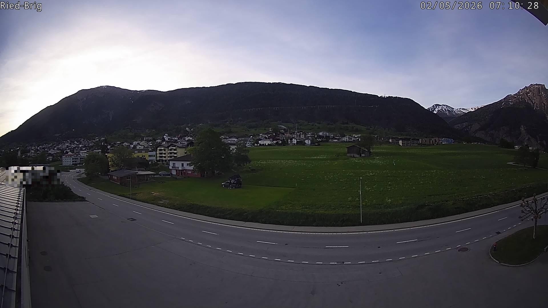 Archiv Foto Webcam Ried-Brig Süd