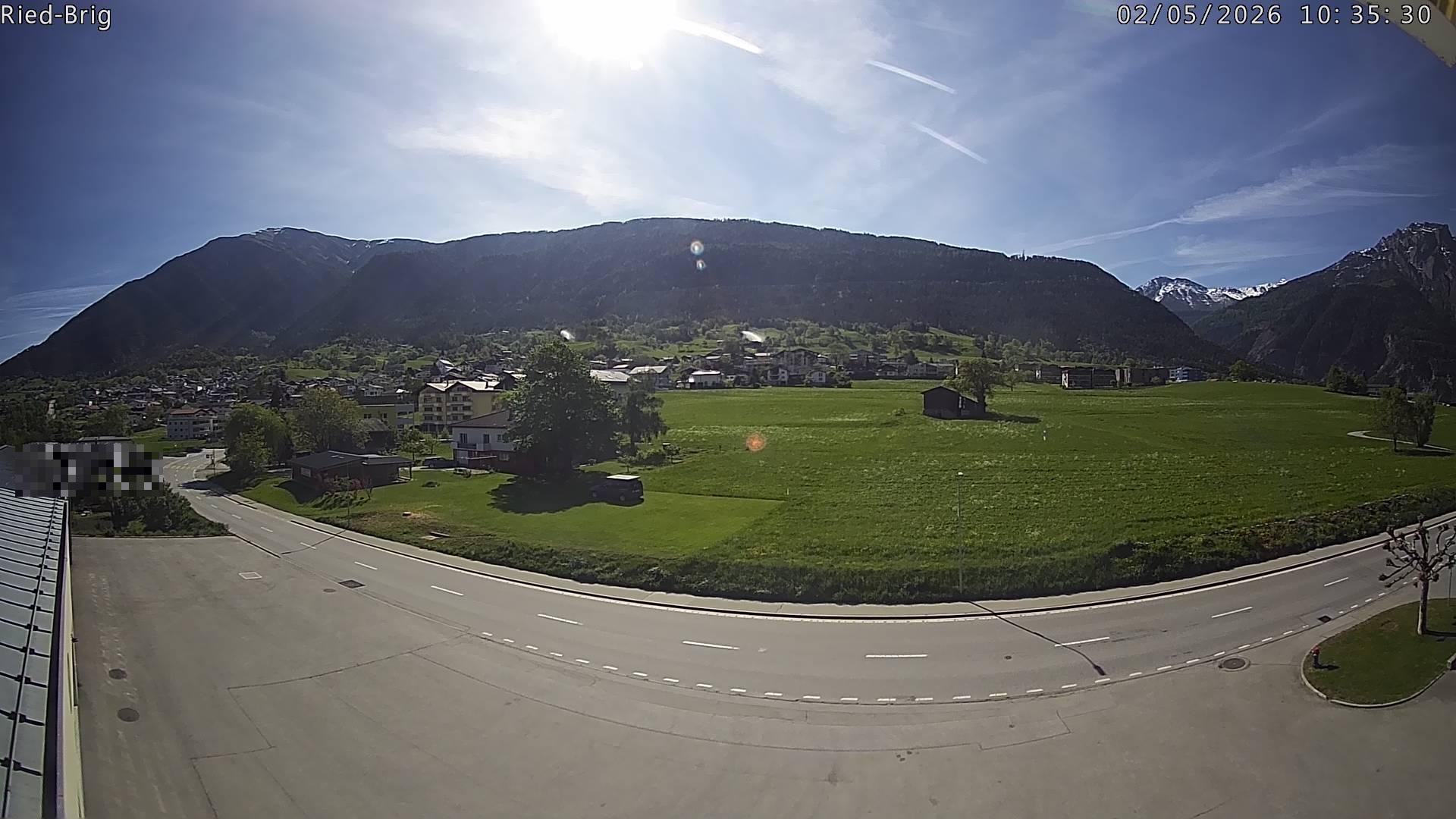 Archived image Webcam Ried-Brig South