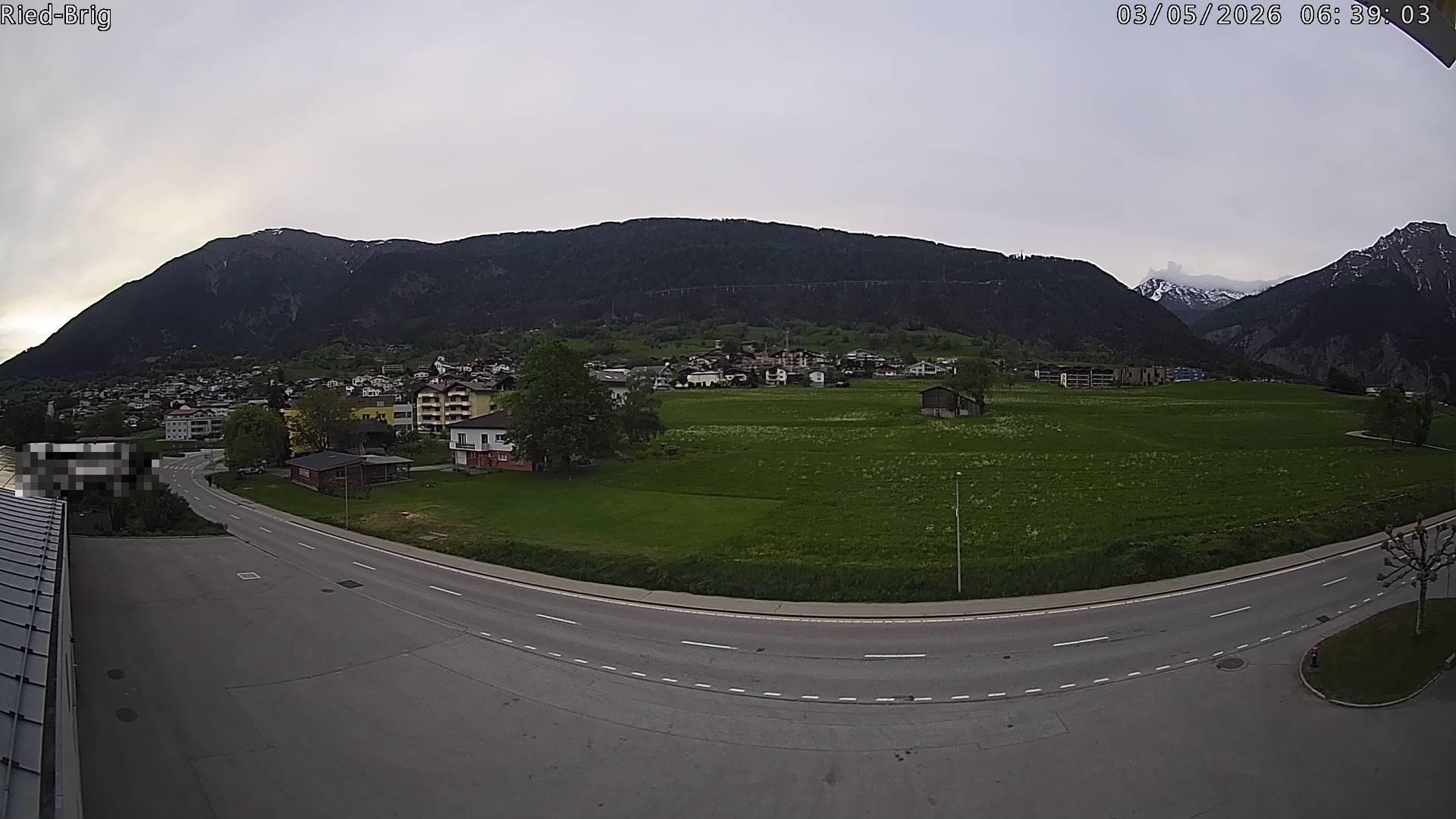 Archiv Foto Webcam Ried-Brig Süd