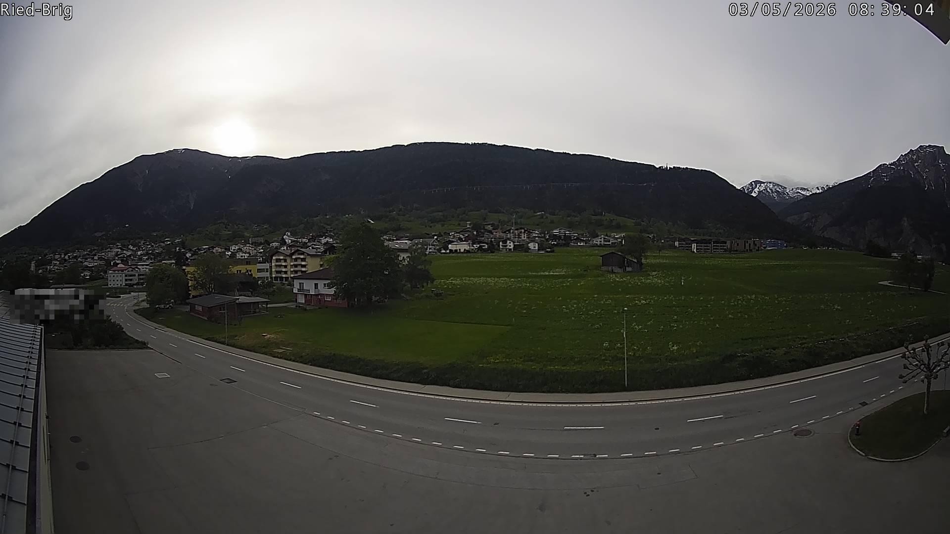 Archiv Foto Webcam Ried-Brig Süd