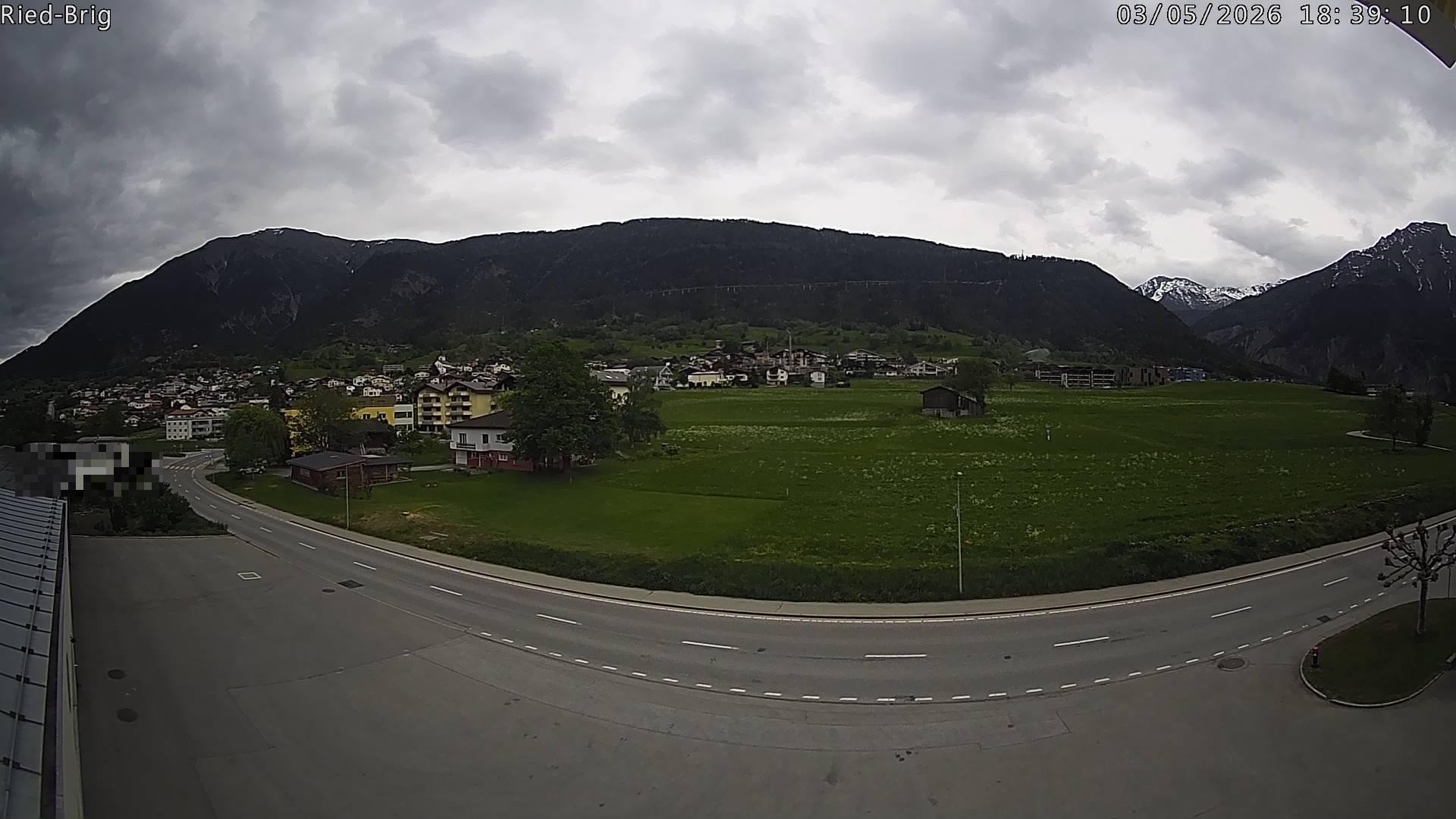 Archiv Foto Webcam Ried-Brig Süd
