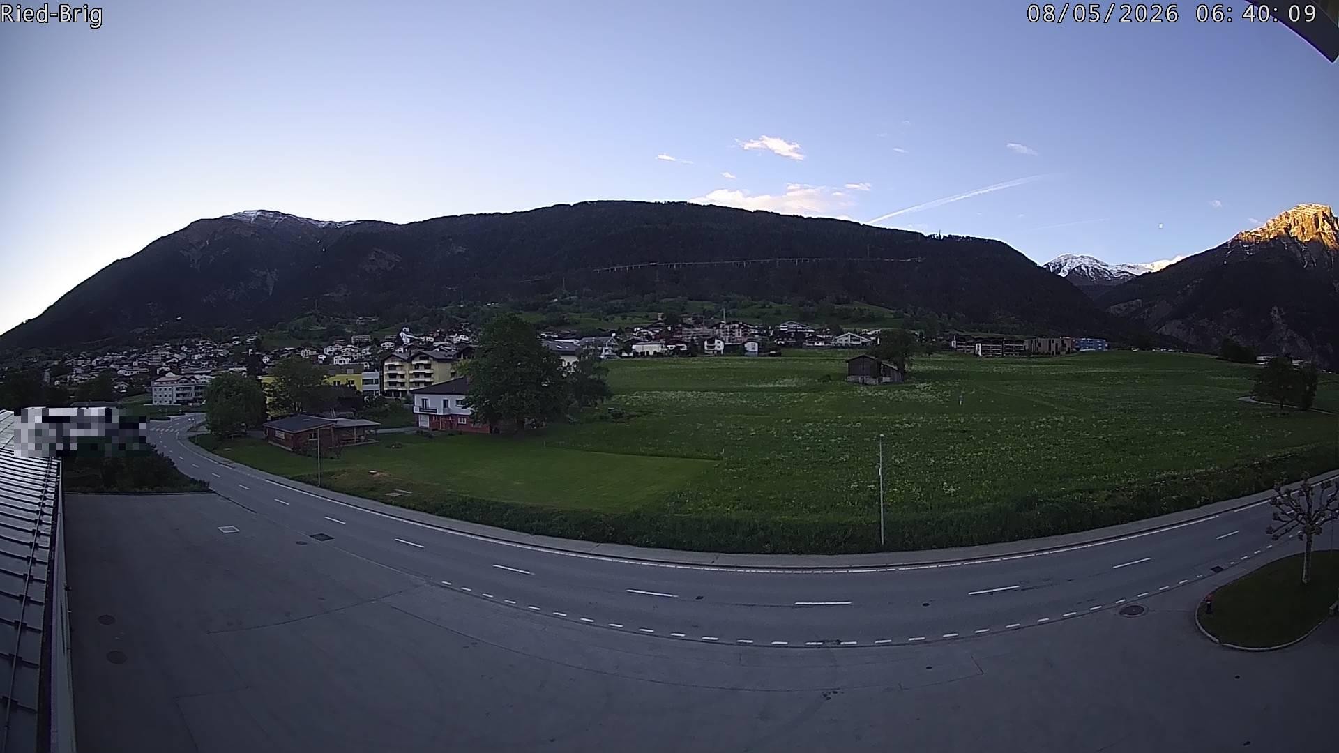 Archiv Foto Webcam Ried-Brig Süd