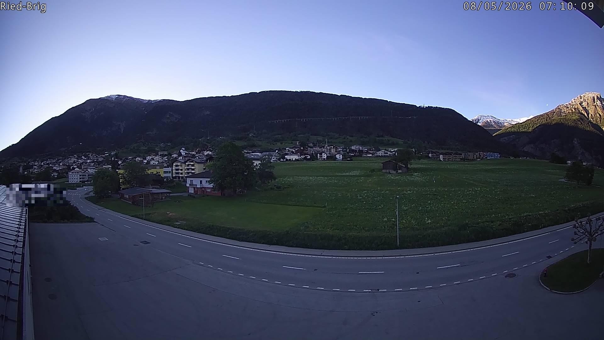 Archiv Foto Webcam Ried-Brig Süd