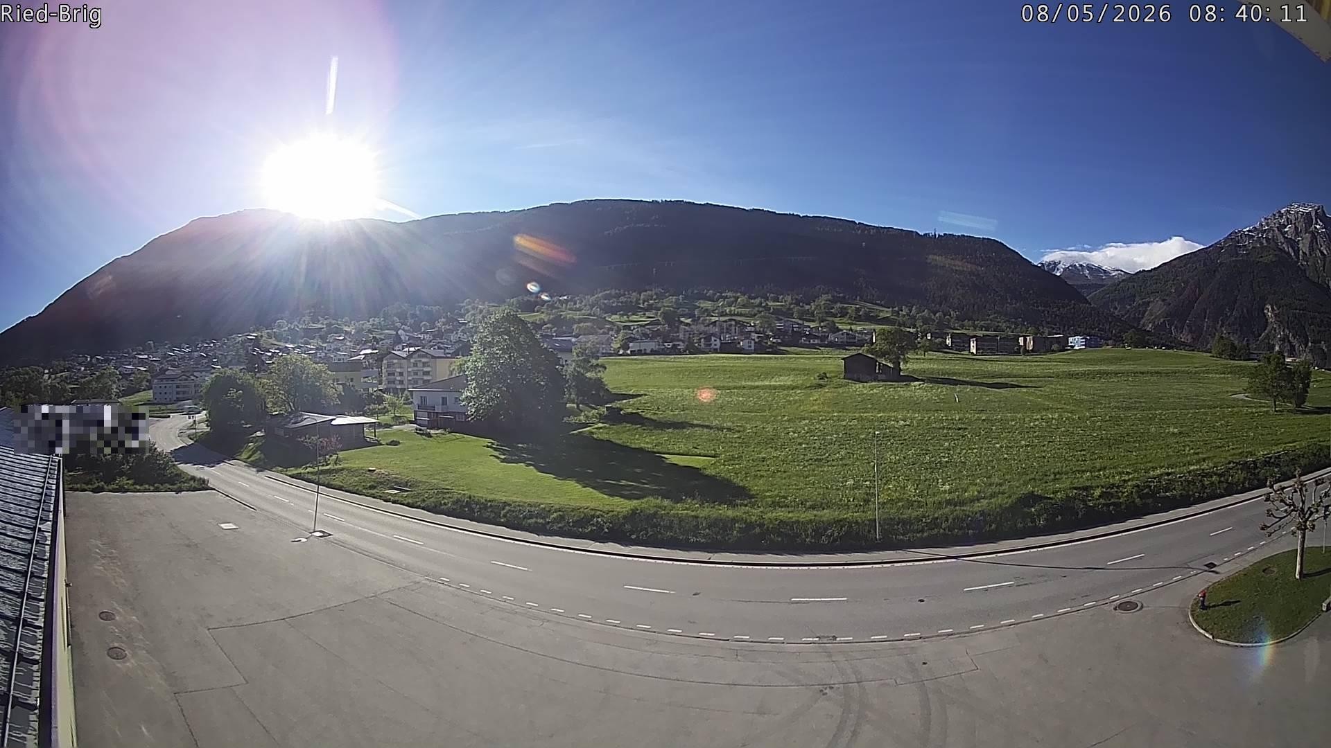 Archiv Foto Webcam Ried-Brig Süd