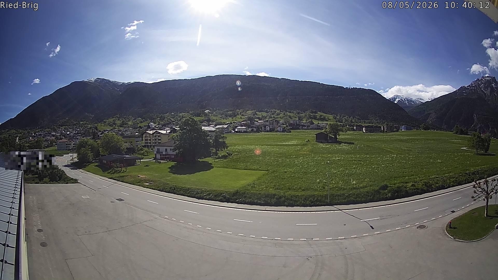 Archiv Foto Webcam Ried-Brig Süd