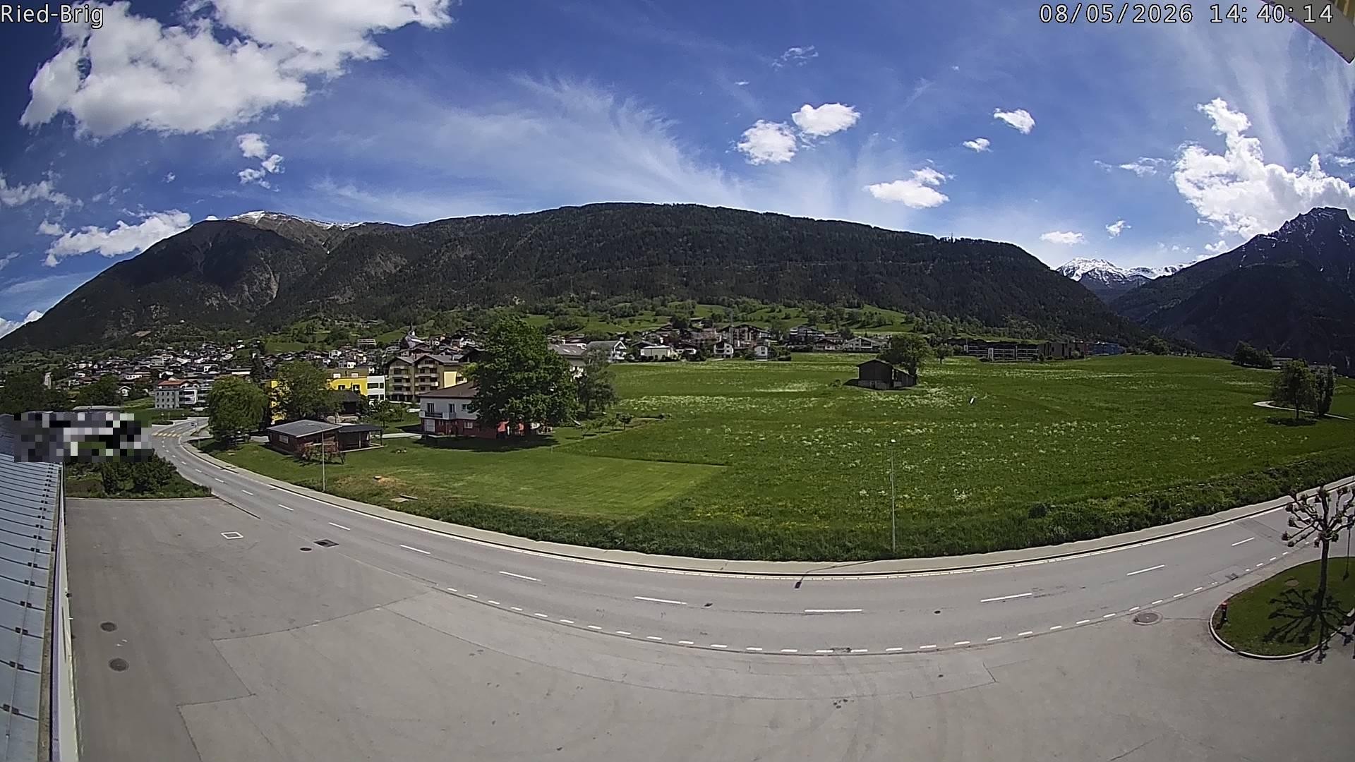 Archiv Foto Webcam Ried-Brig Süd