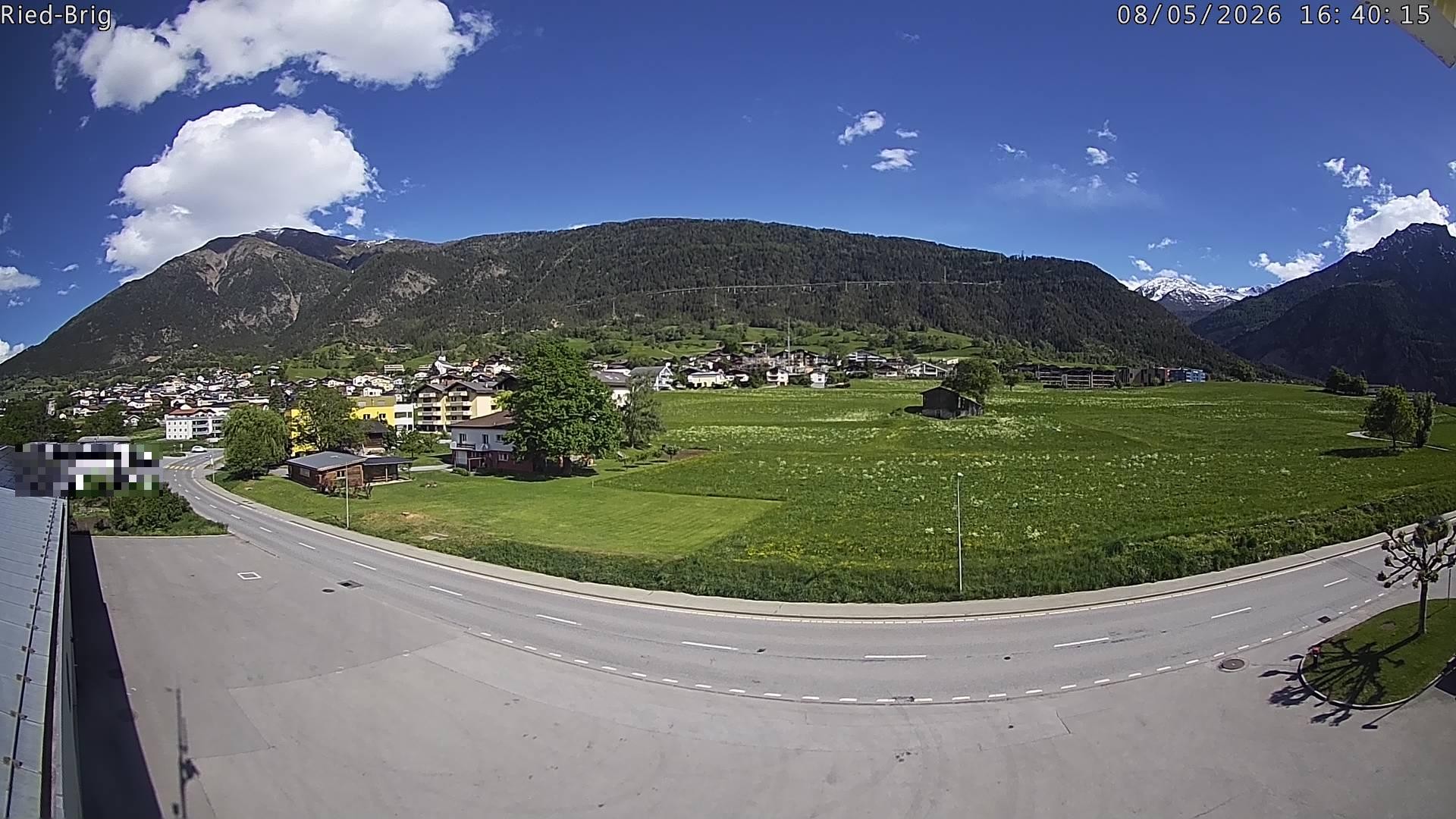 Archiv Foto Webcam Ried-Brig Süd
