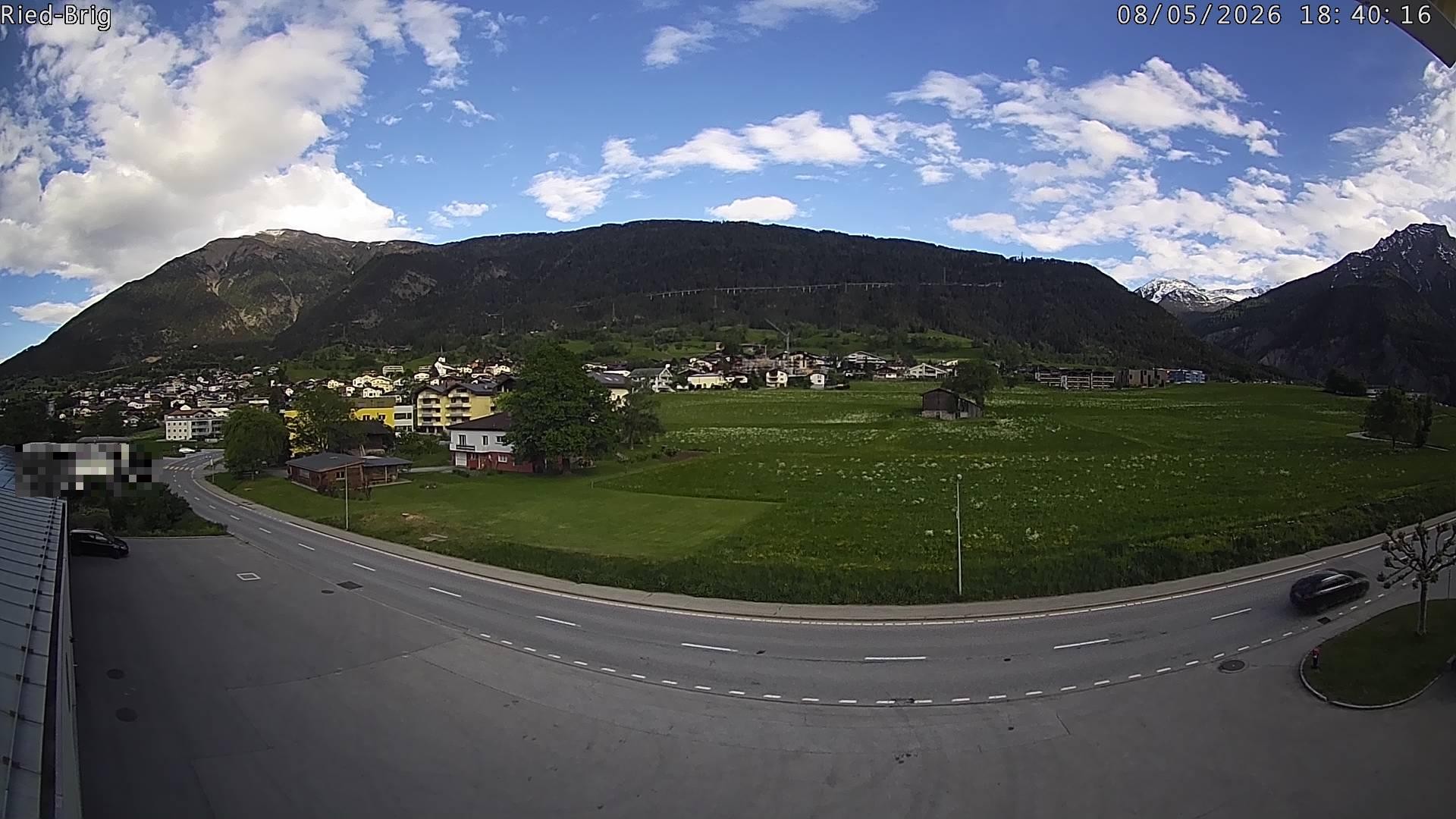 Archiv Foto Webcam Ried-Brig Süd