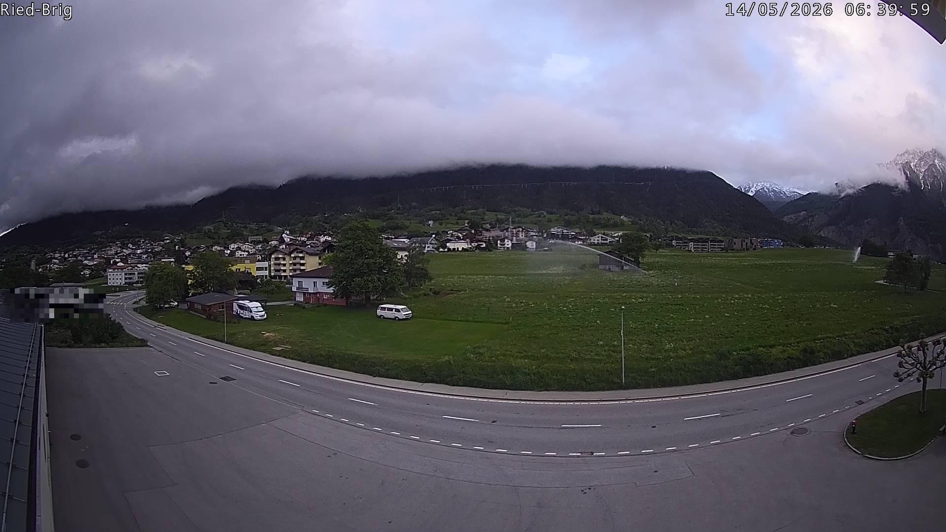 Archiv Foto Webcam Ried-Brig Süd