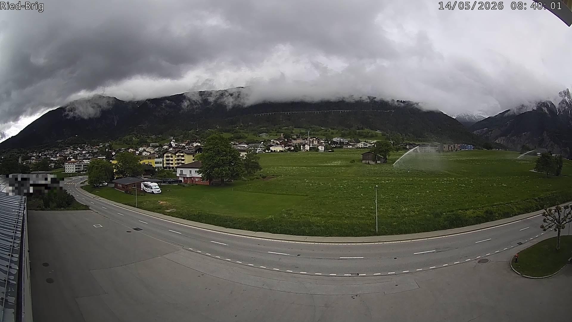 Archiv Foto Webcam Ried-Brig Süd