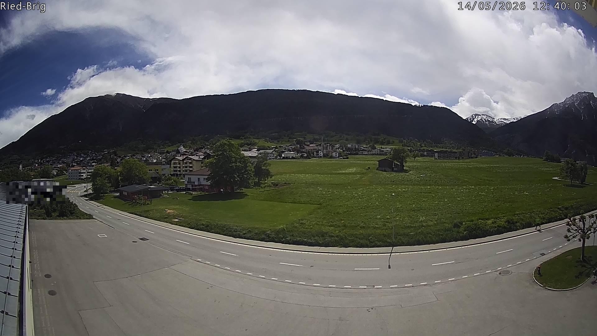 Archiv Foto Webcam Ried-Brig Süd