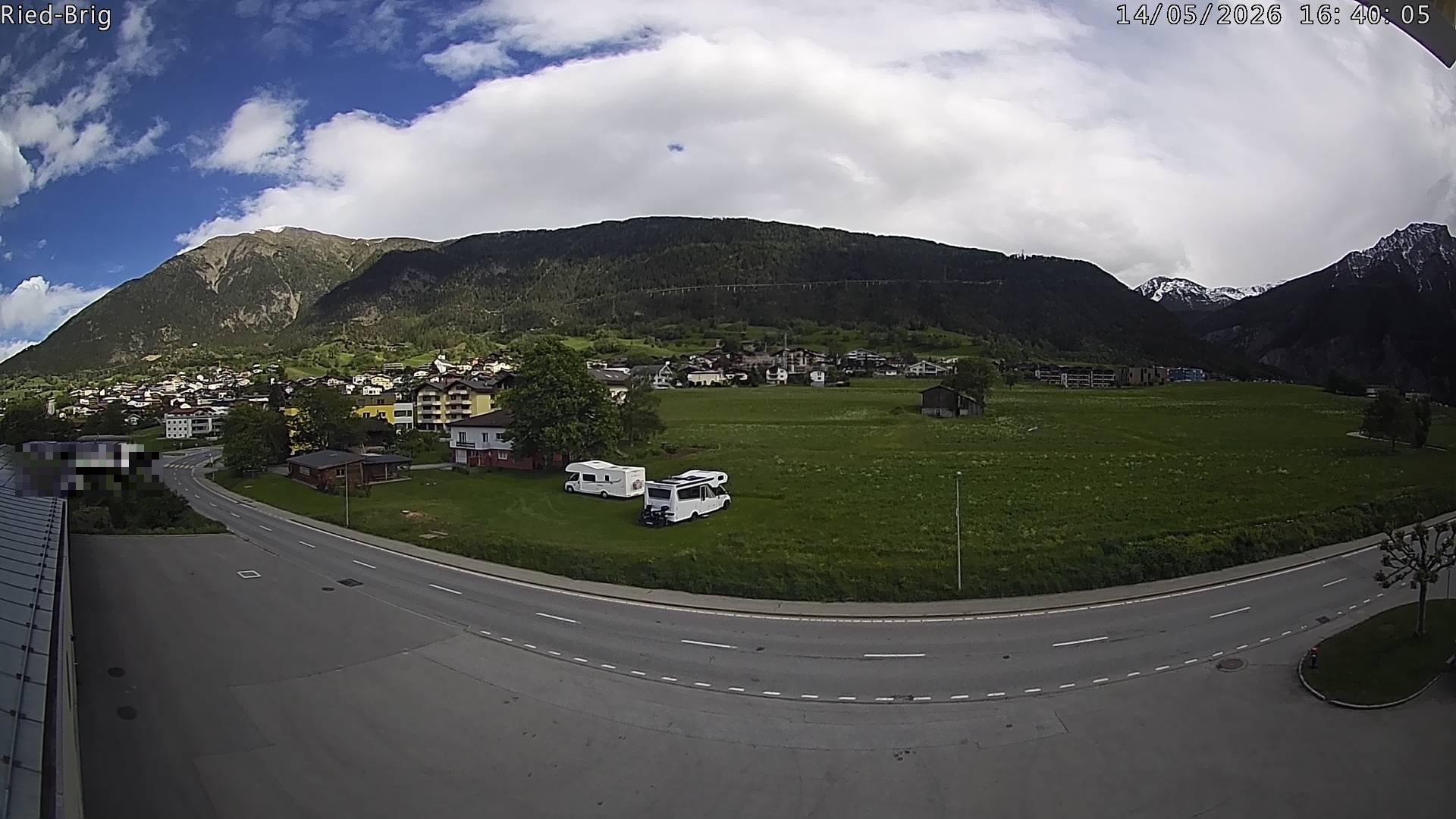 Archiv Foto Webcam Ried-Brig Süd