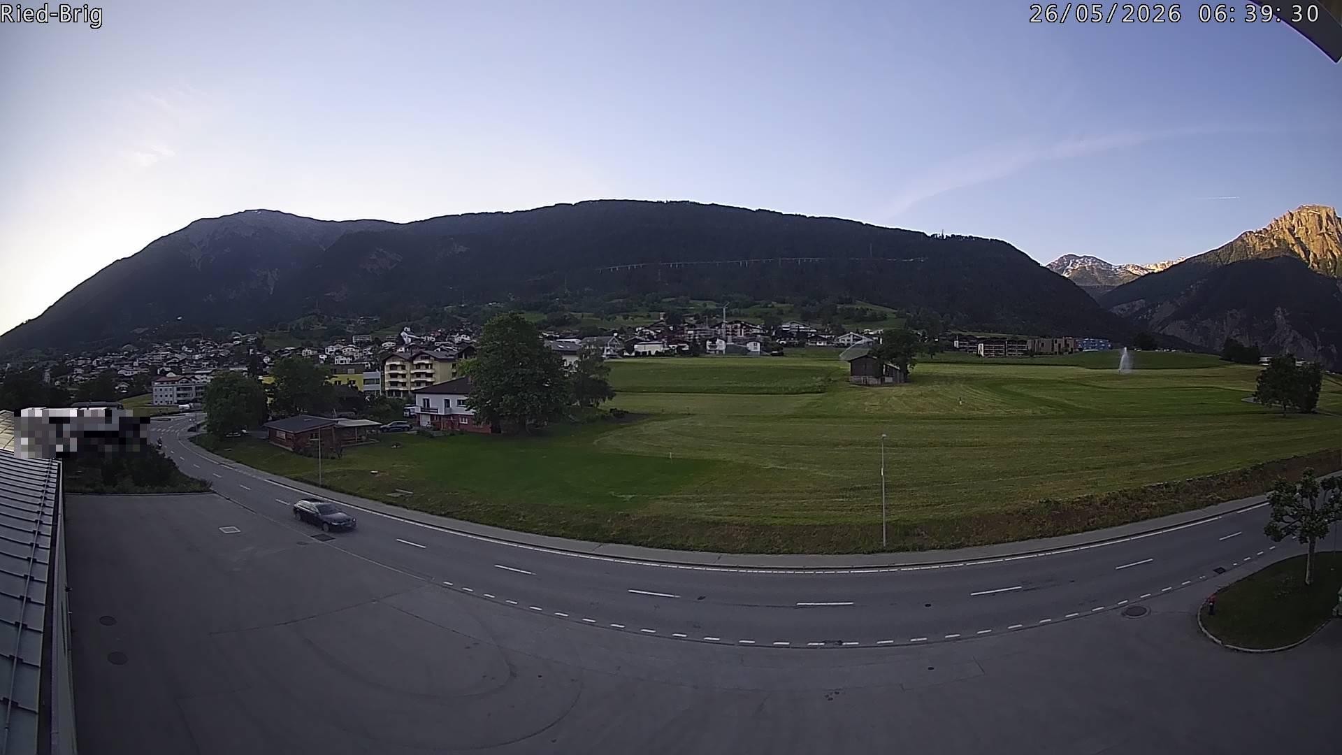 Archiv Foto Webcam Ried-Brig Süd
