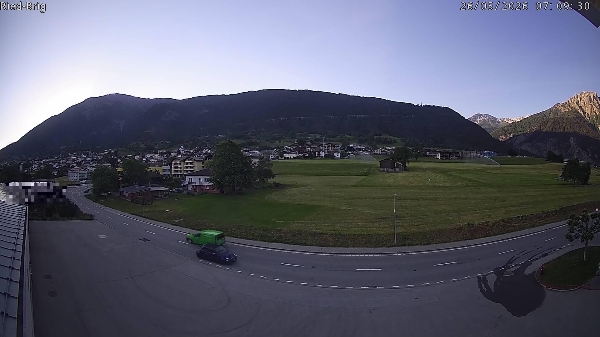 Archiv Foto Webcam Ried-Brig Süd