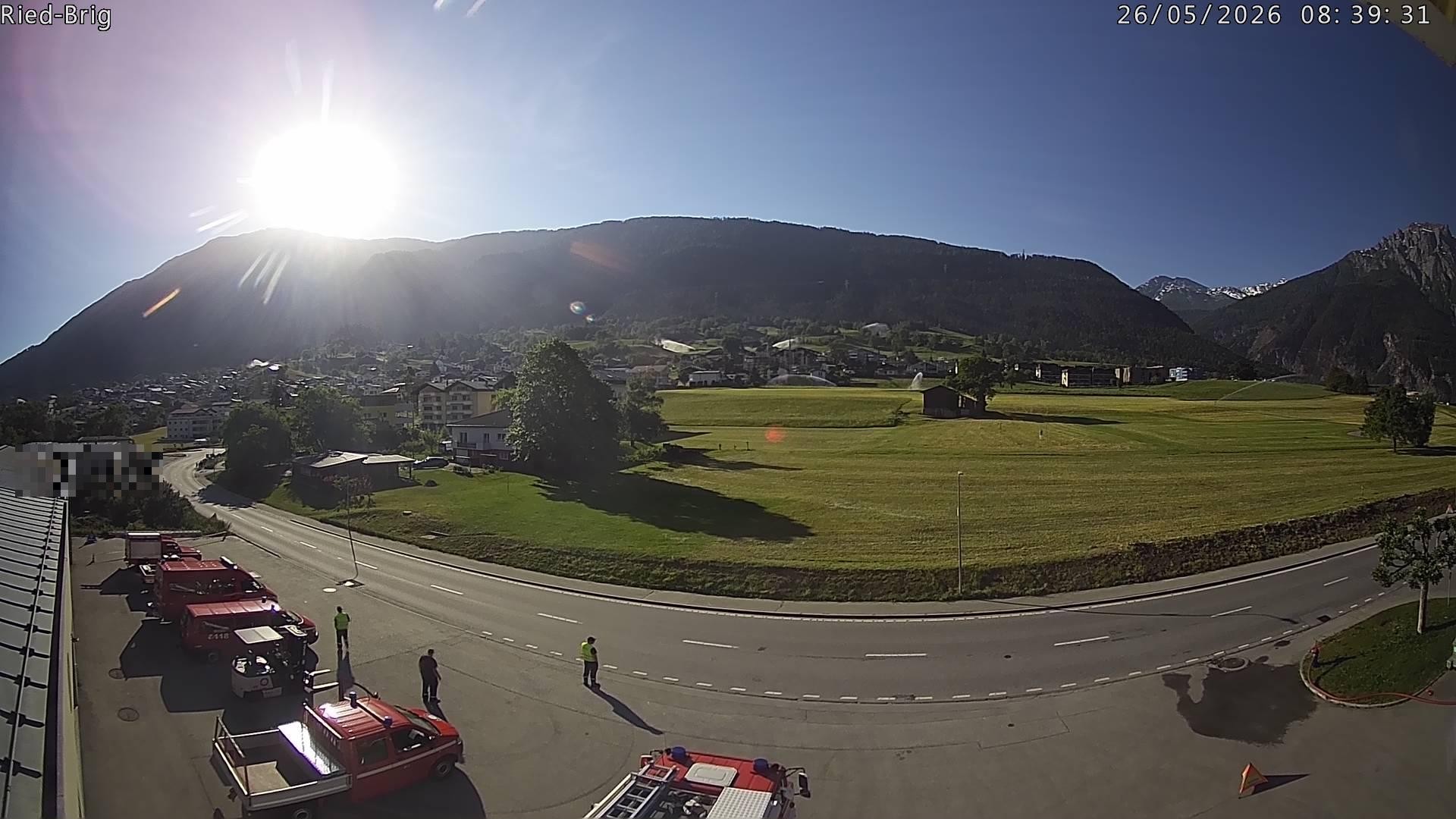 Archiv Foto Webcam Ried-Brig Süd