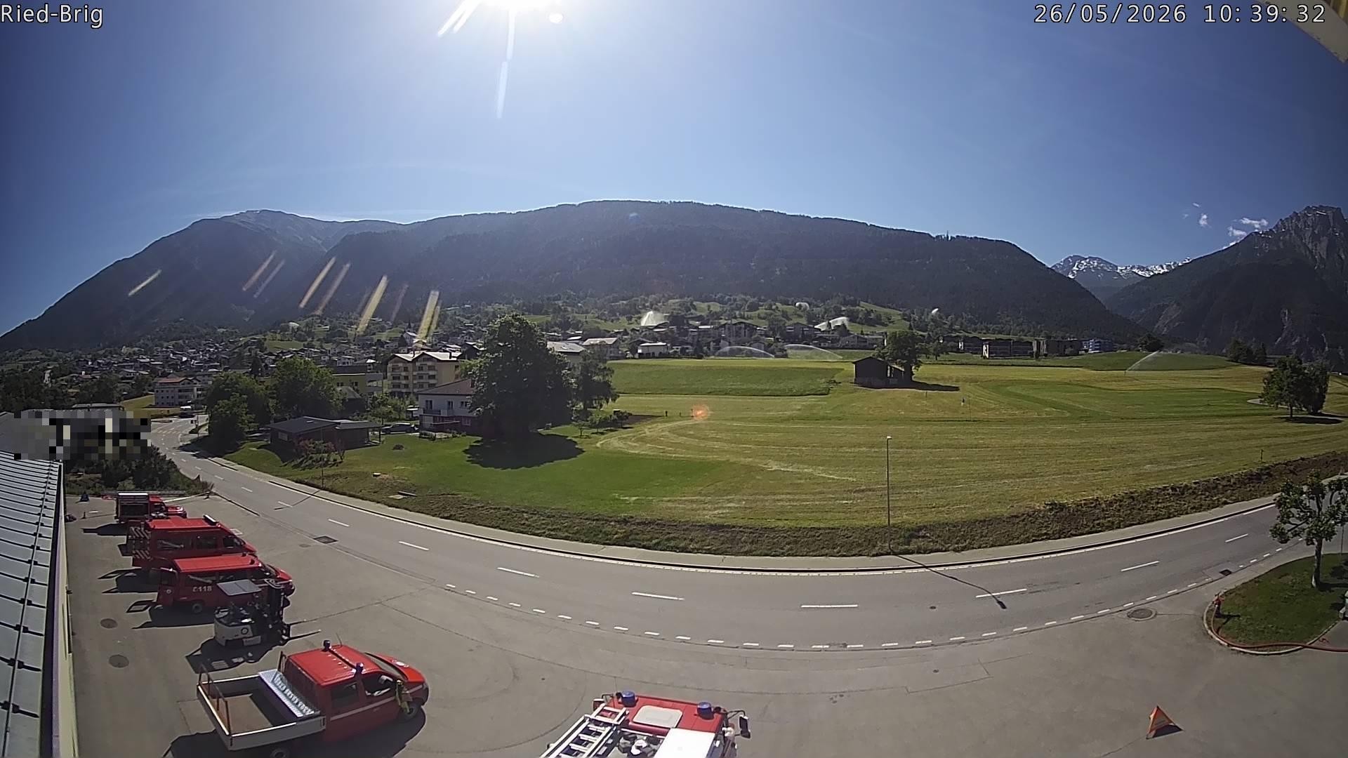 Archiv Foto Webcam Ried-Brig Süd