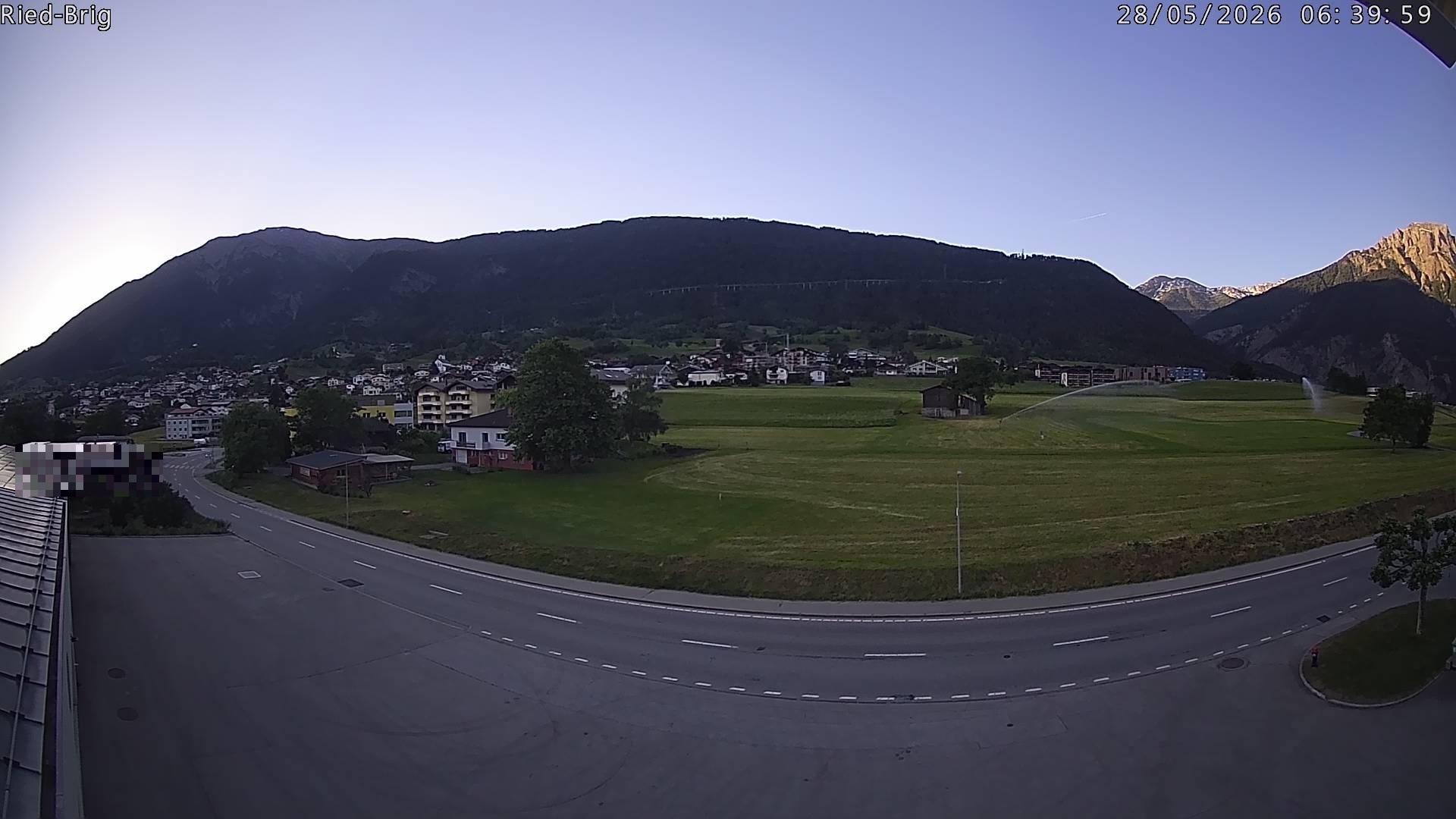 Archived image Webcam Ried-Brig South