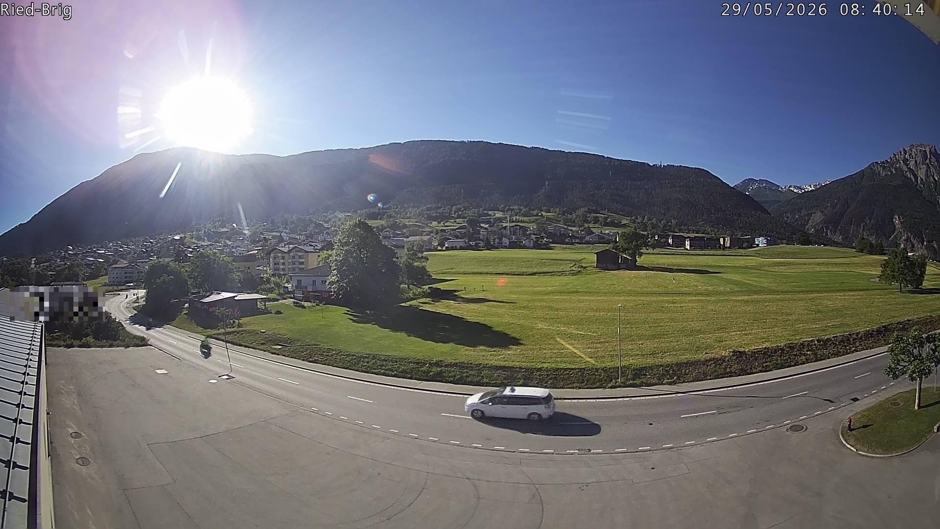 Archived image Webcam Ried-Brig South