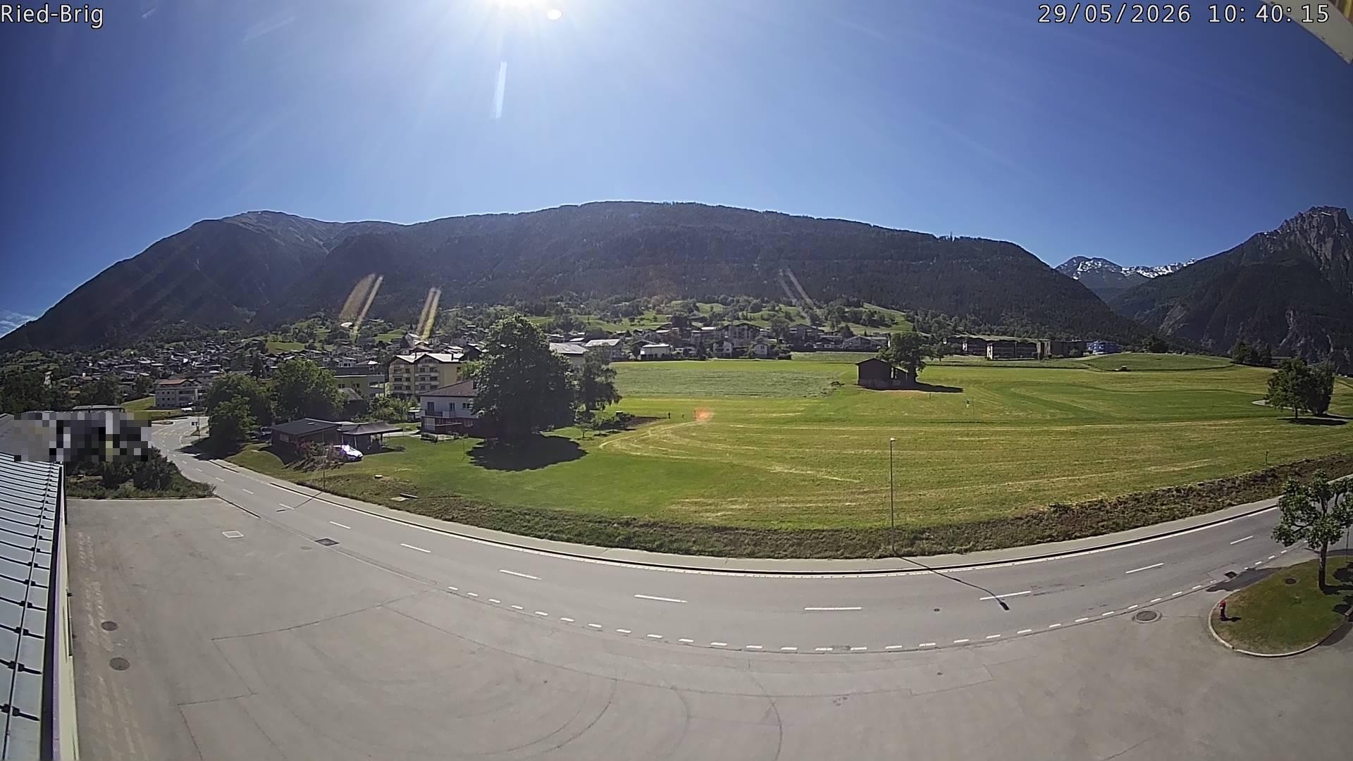 Archived image Webcam Ried-Brig South