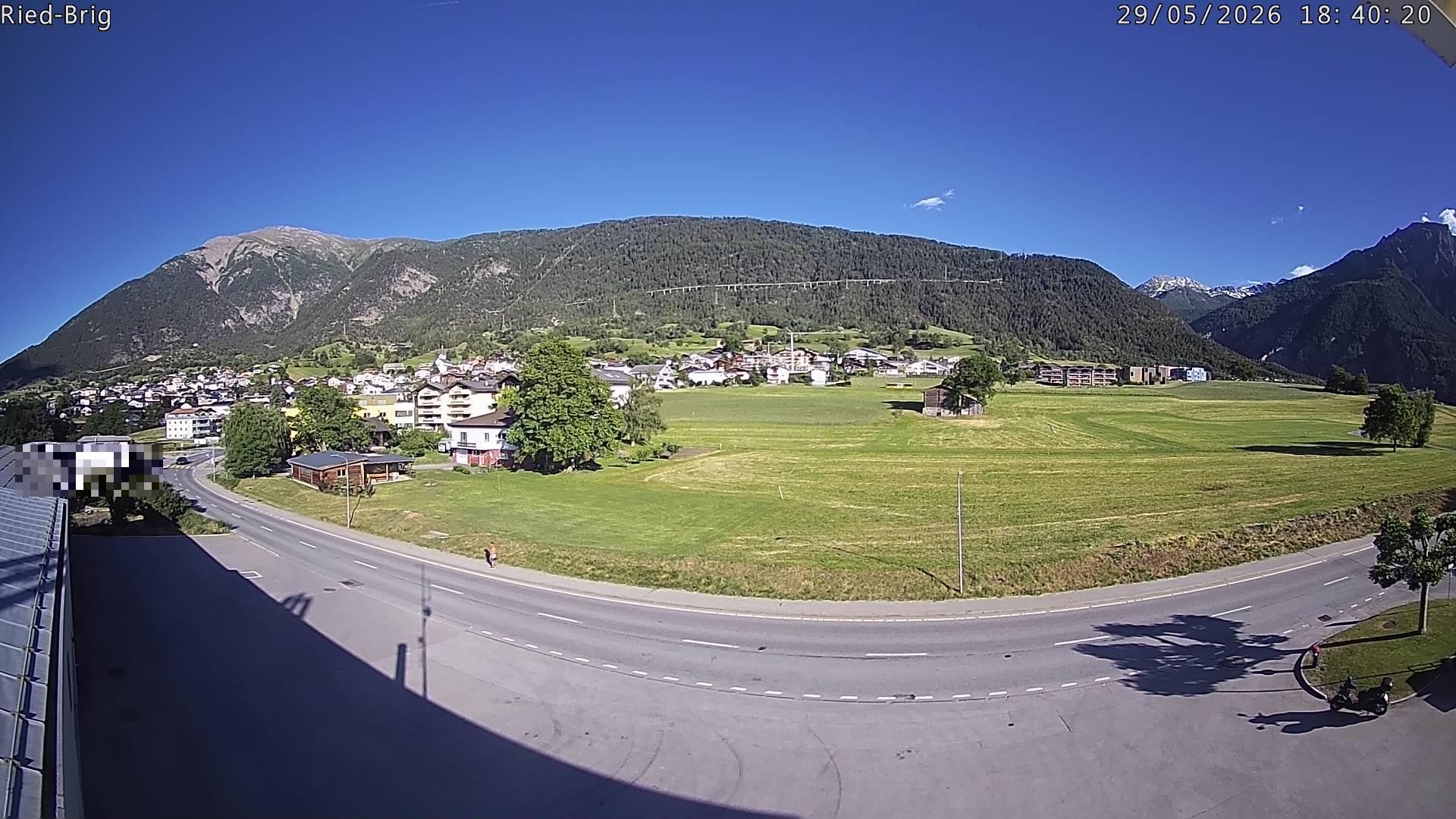 Archived image Webcam Ried-Brig South