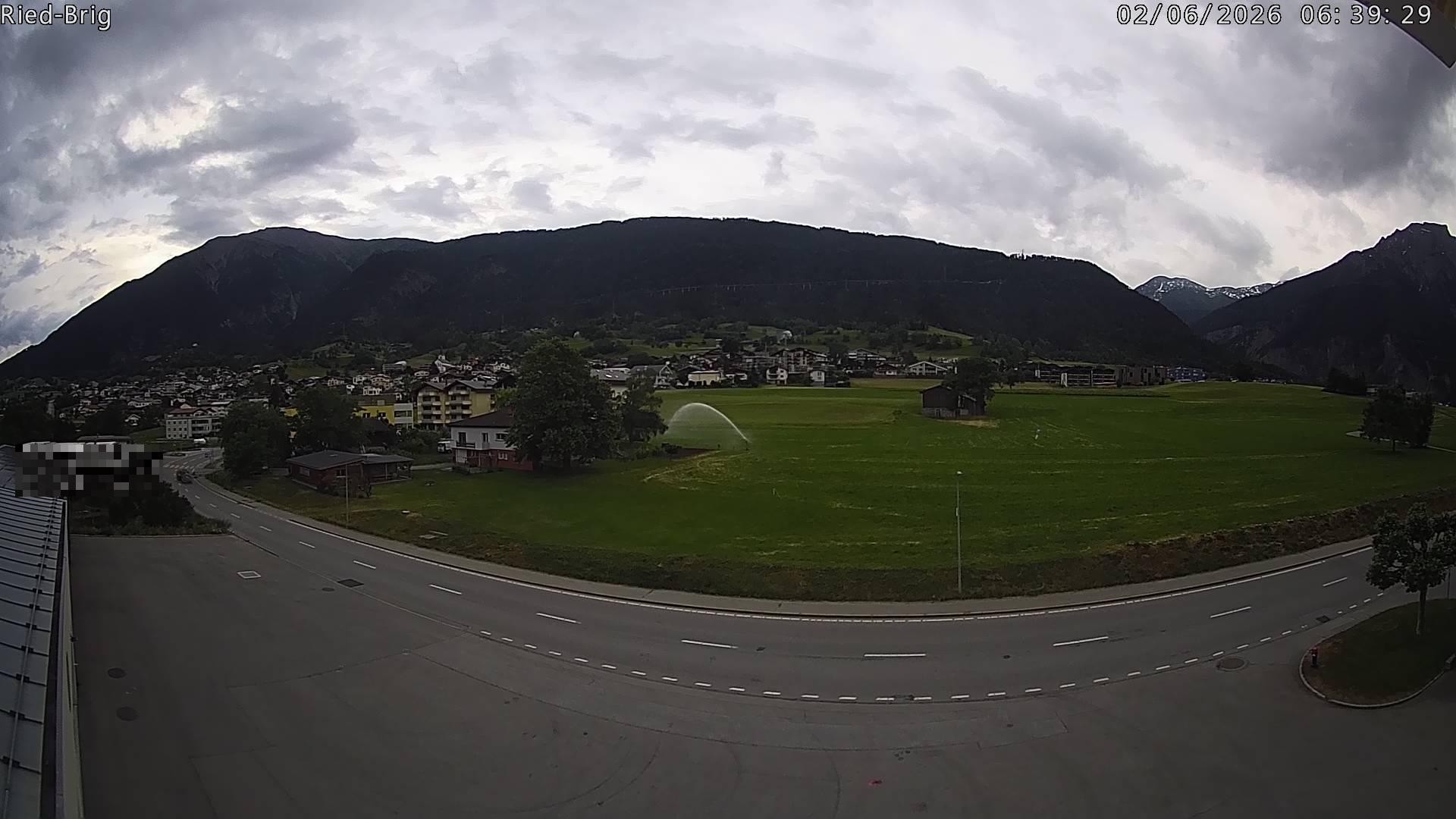 Archiv Foto Webcam Ried-Brig Süd