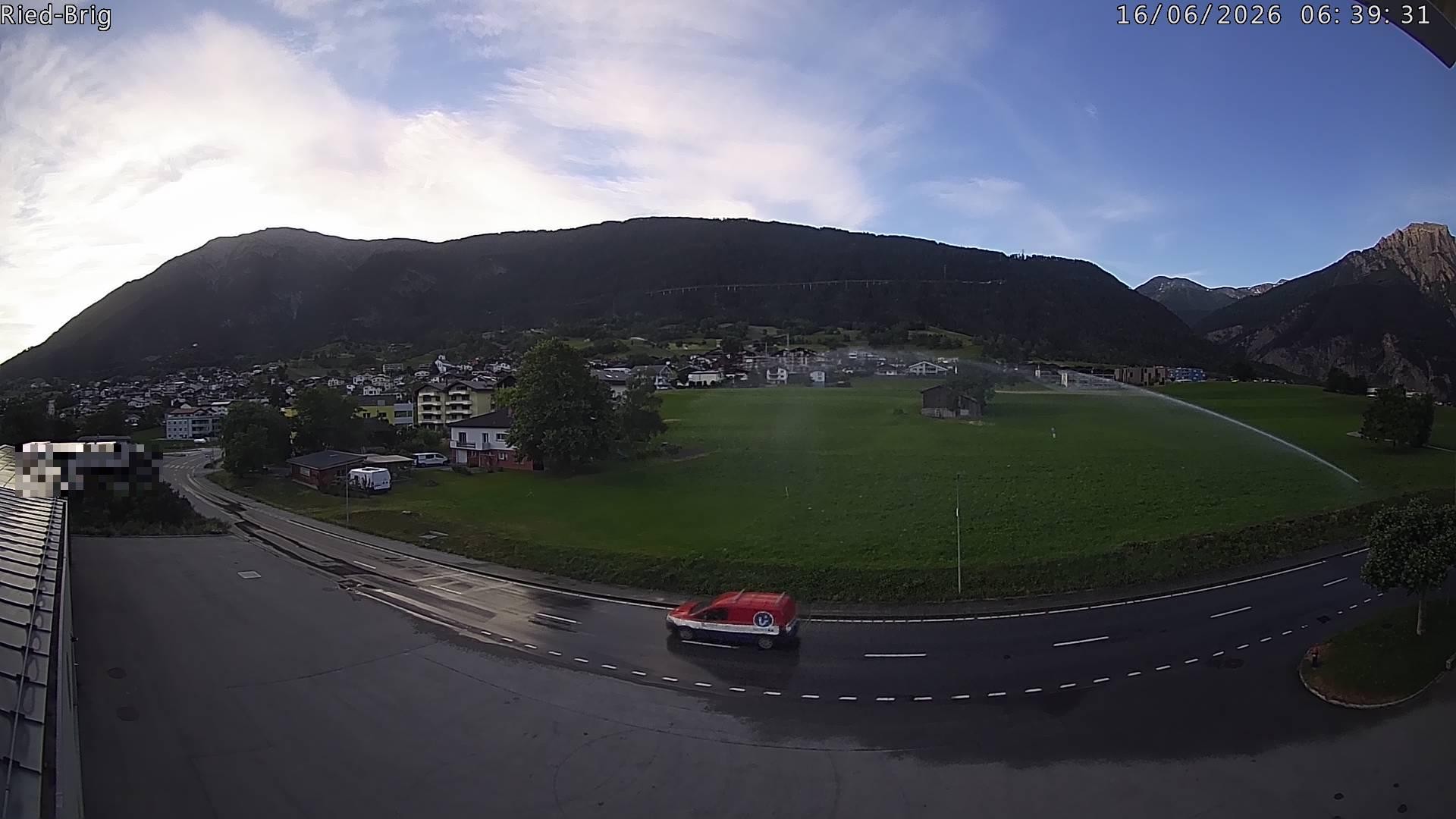 Archiv Foto Webcam Ried-Brig Süd