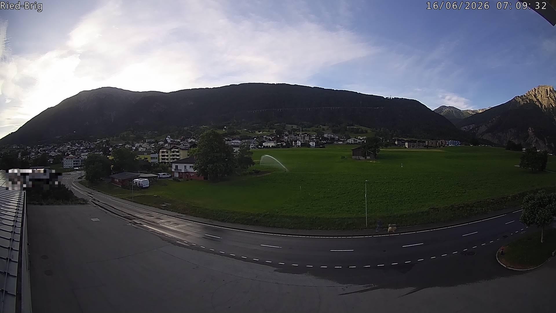 Archiv Foto Webcam Ried-Brig Süd
