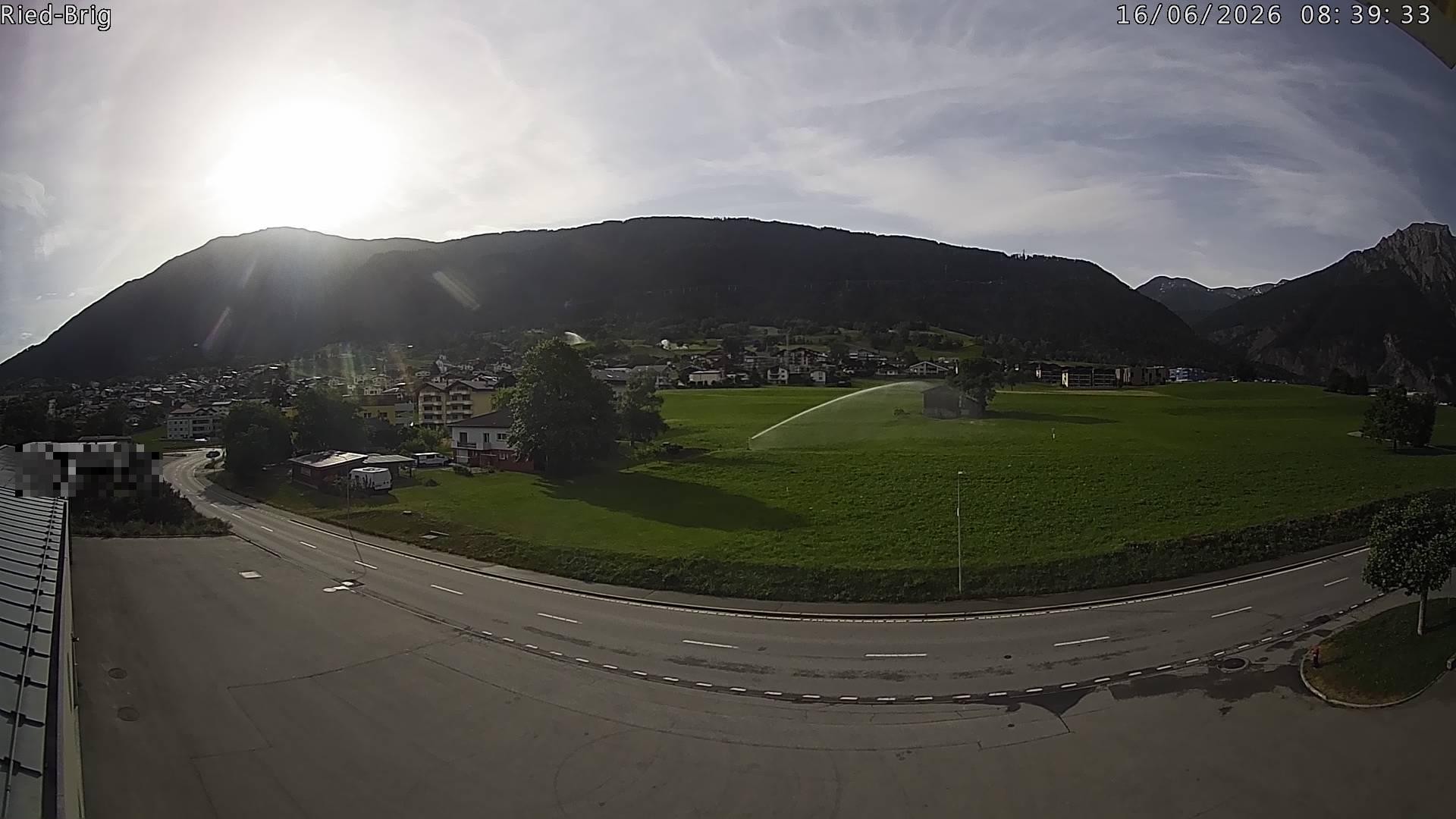 Archiv Foto Webcam Ried-Brig Süd