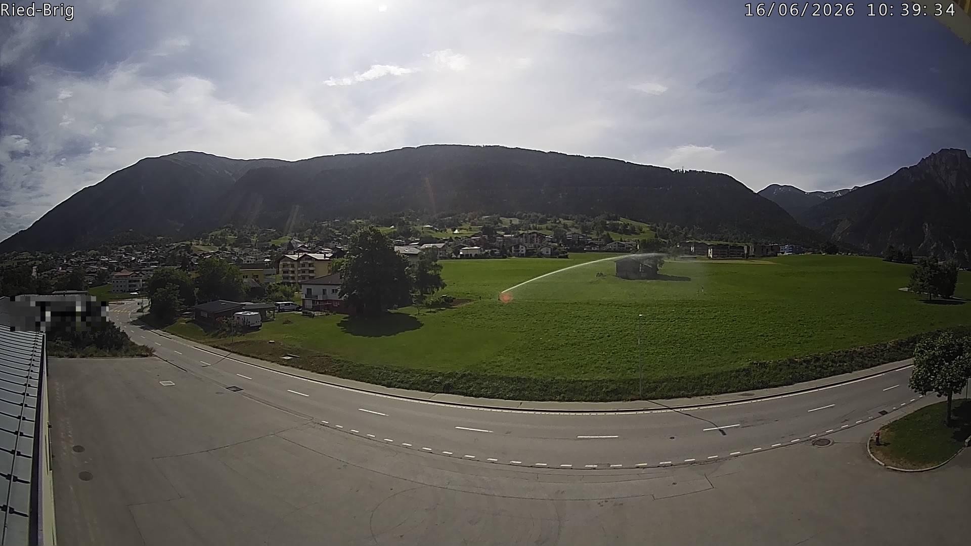 Archiv Foto Webcam Ried-Brig Süd