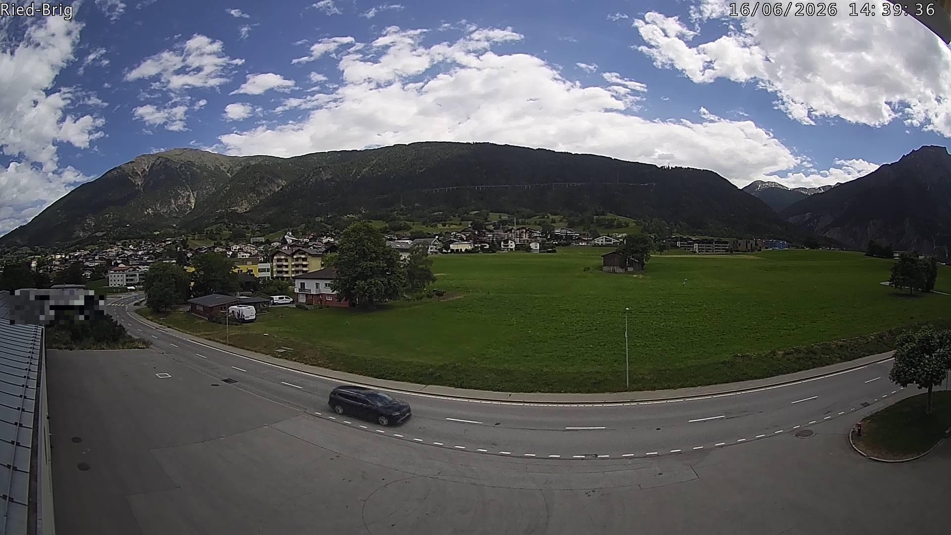 Archiv Foto Webcam Ried-Brig Süd