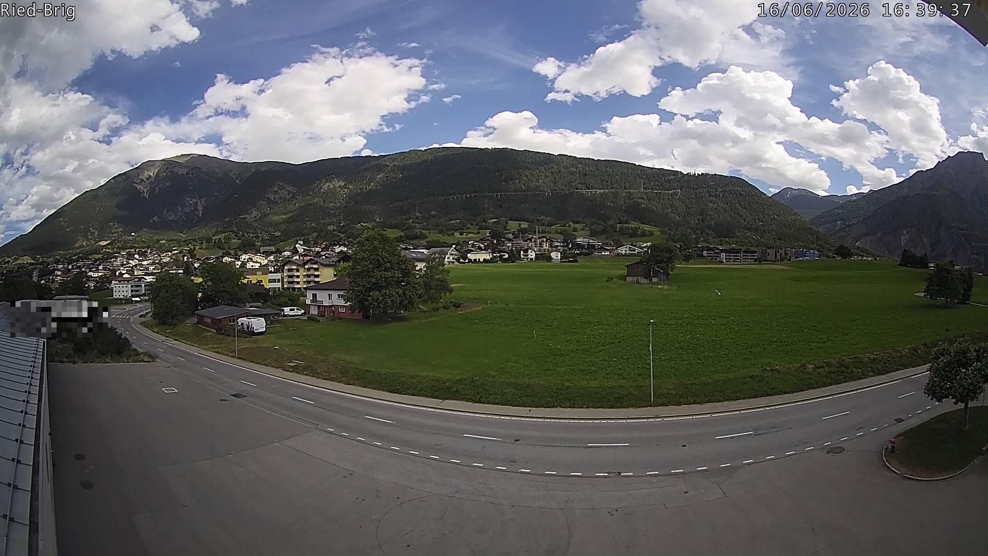 Archiv Foto Webcam Ried-Brig Süd