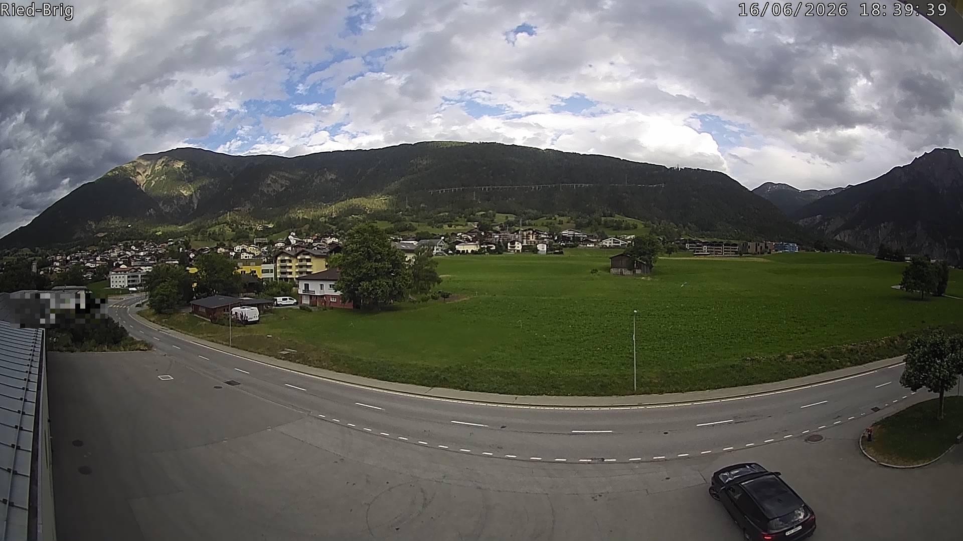 Archiv Foto Webcam Ried-Brig Süd