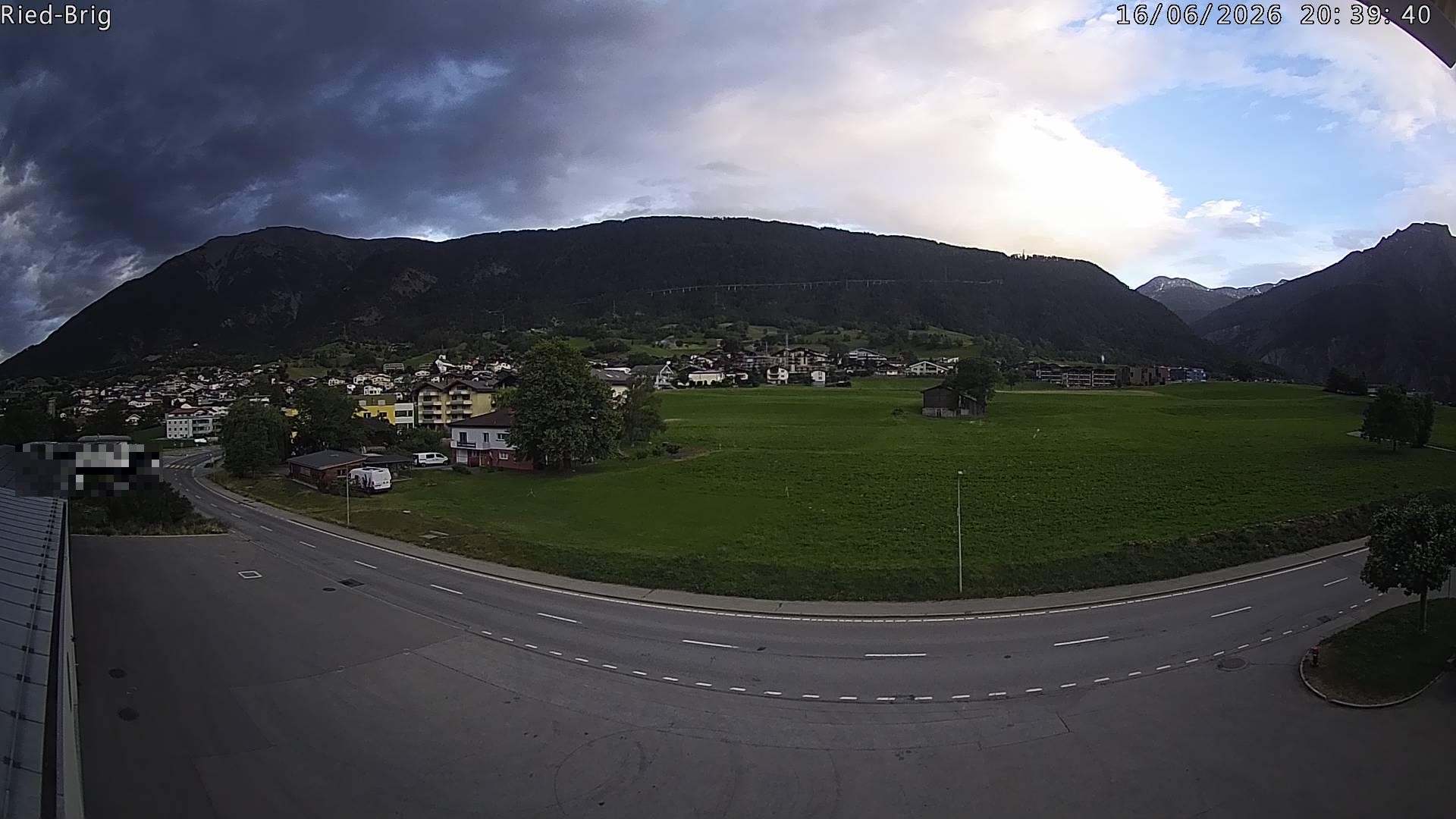 Archiv Foto Webcam Ried-Brig Süd