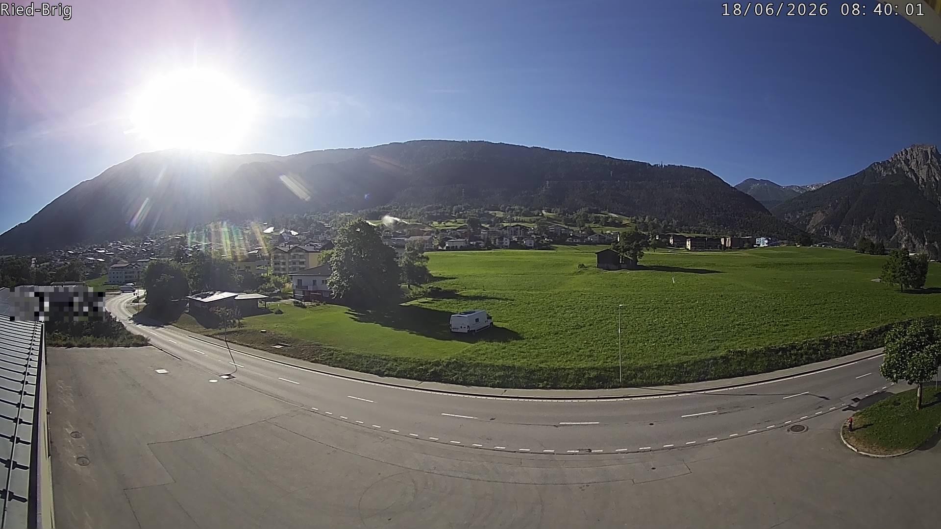 Archived image Webcam Ried-Brig South