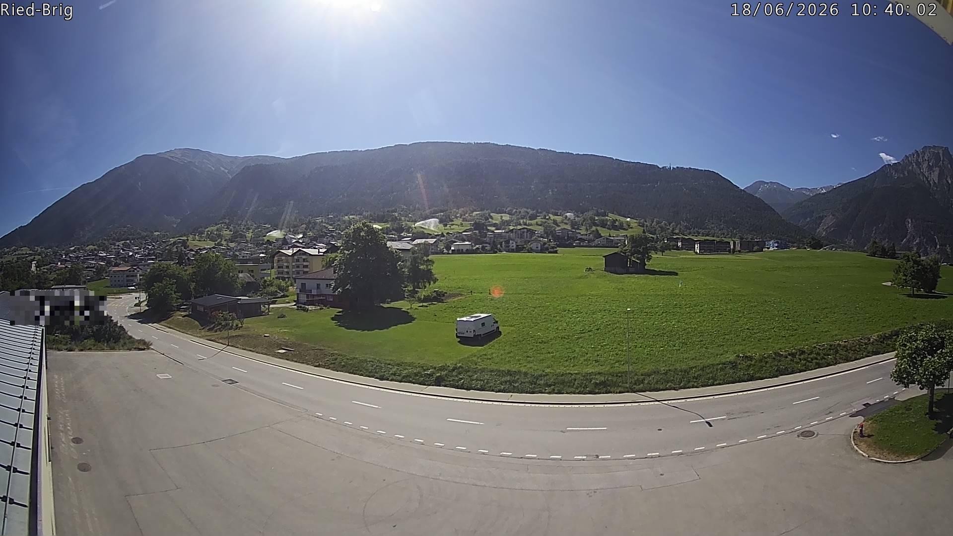 Archived image Webcam Ried-Brig South
