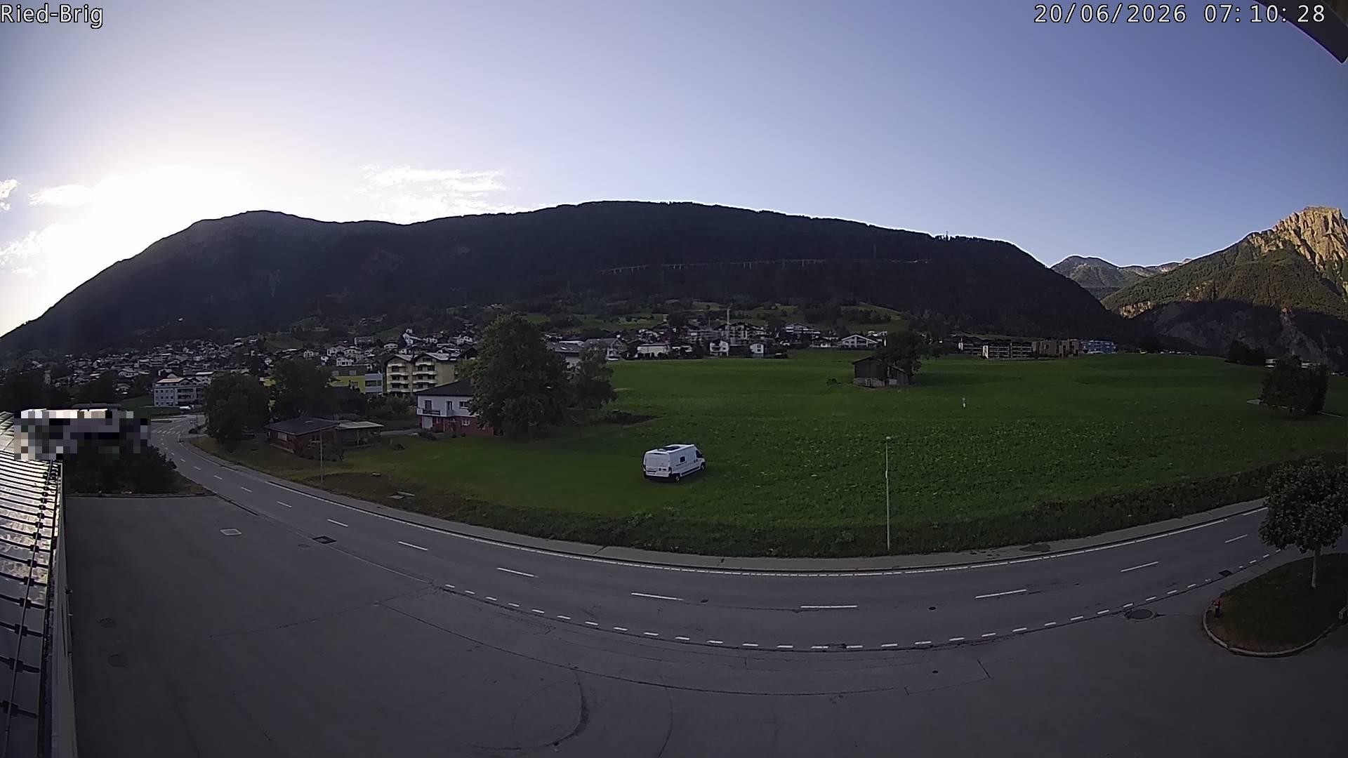 Archiv Foto Webcam Ried-Brig Süd