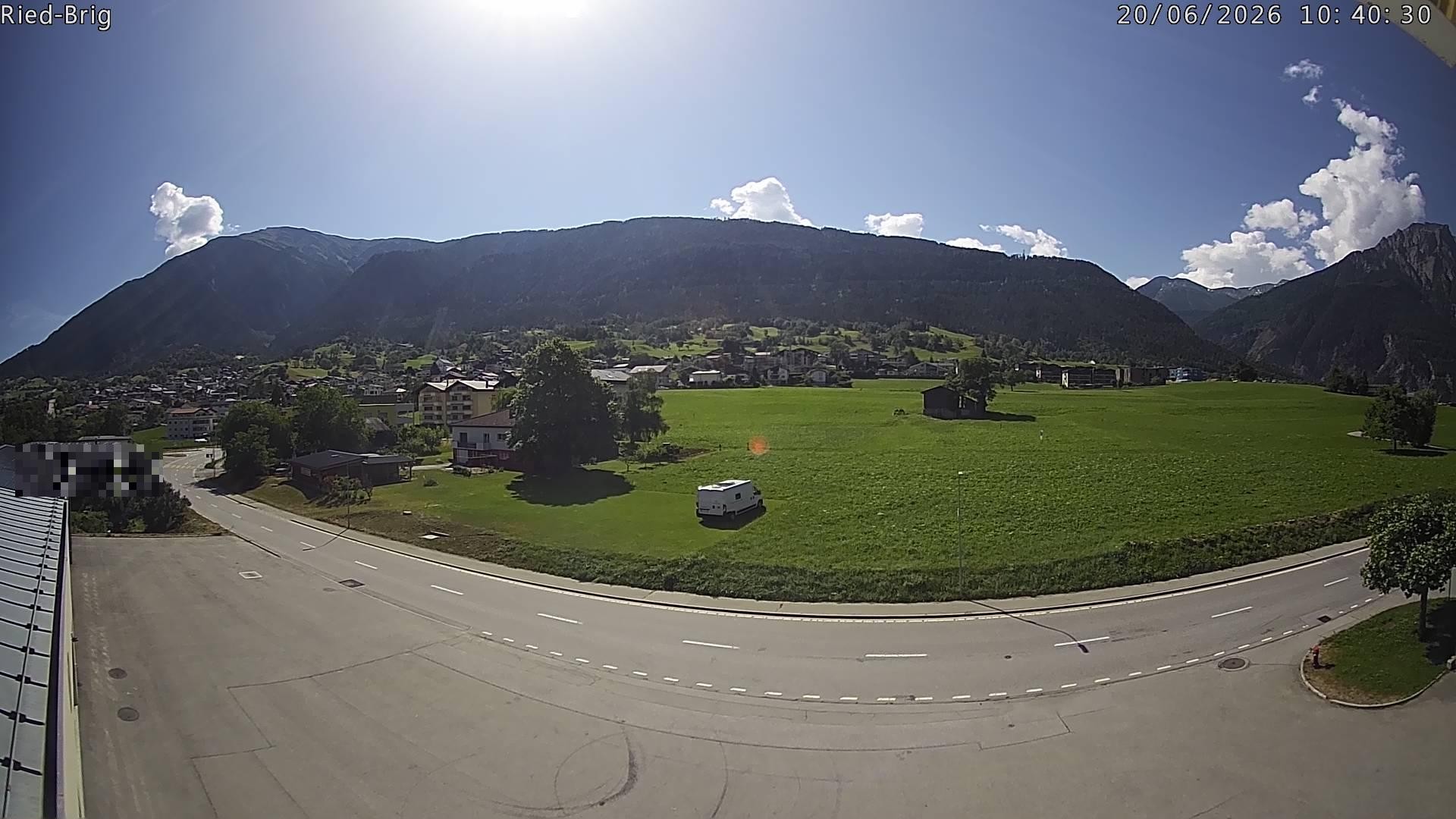 Archiv Foto Webcam Ried-Brig Süd
