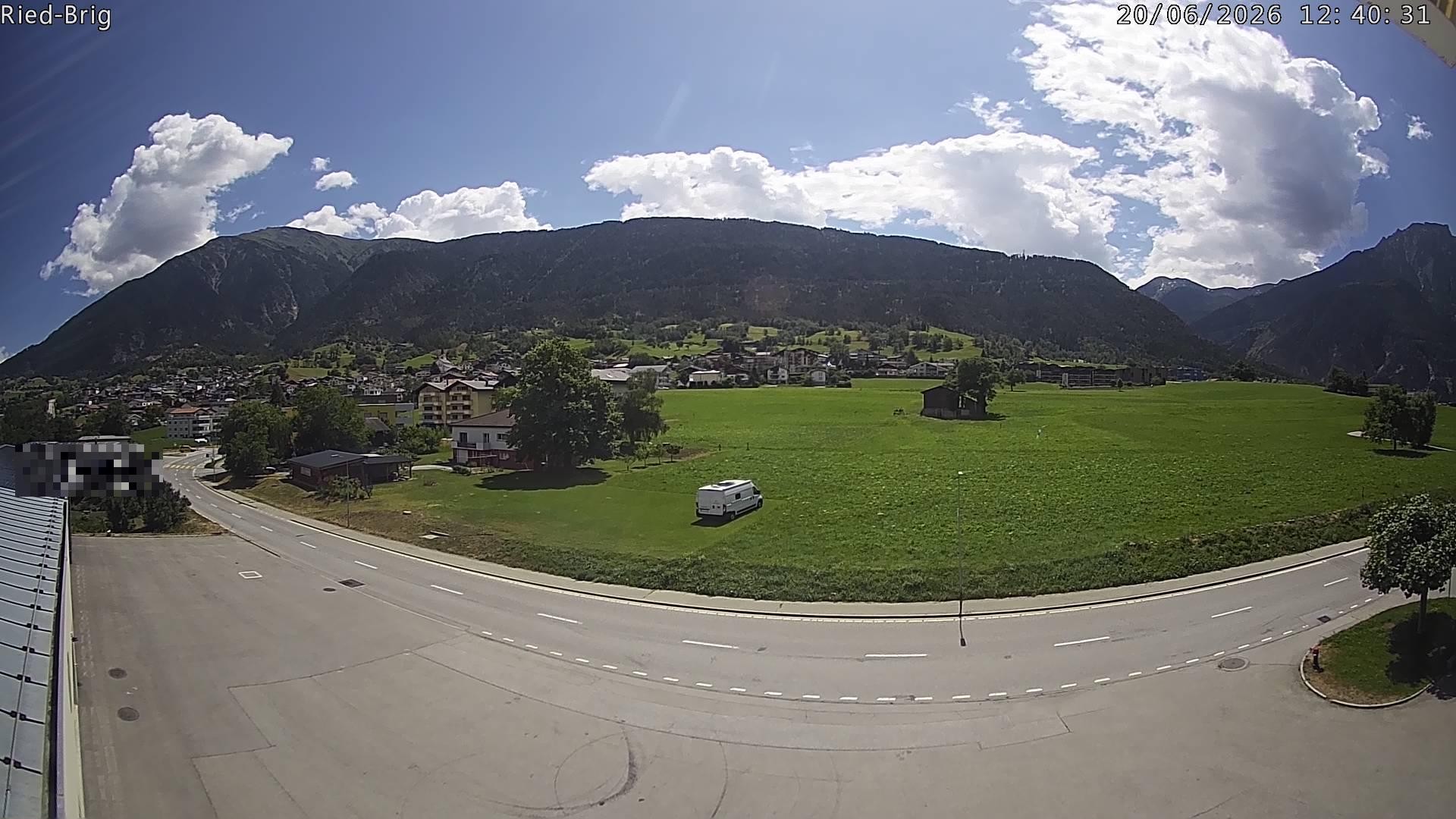 Archiv Foto Webcam Ried-Brig Süd