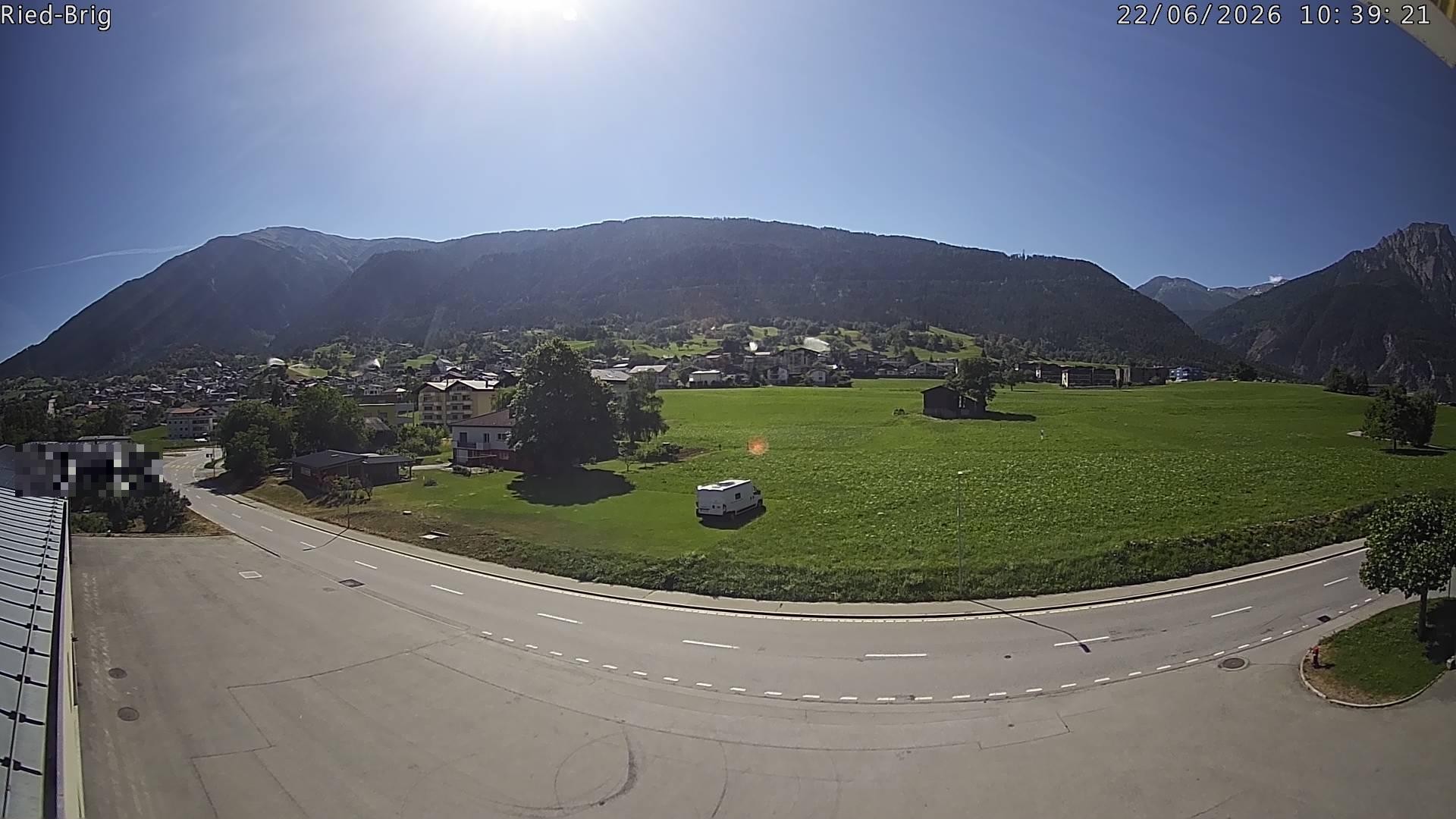Archiv Foto Webcam Ried-Brig Süd