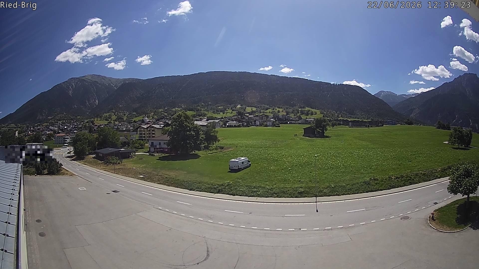 Archiv Foto Webcam Ried-Brig Süd